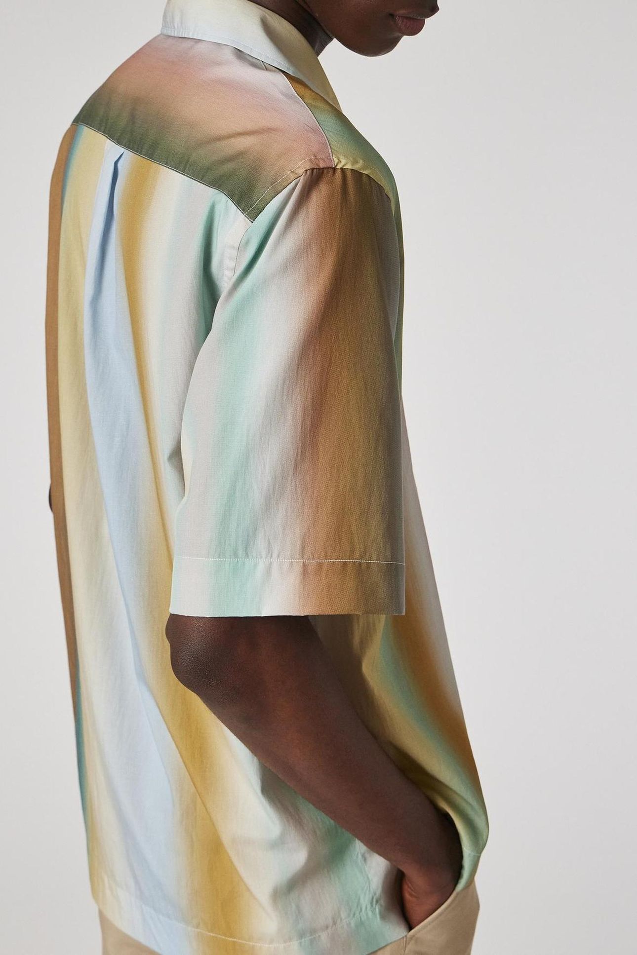MENS S/S OVERSIZED SHIRT MULTI COLOURED 8