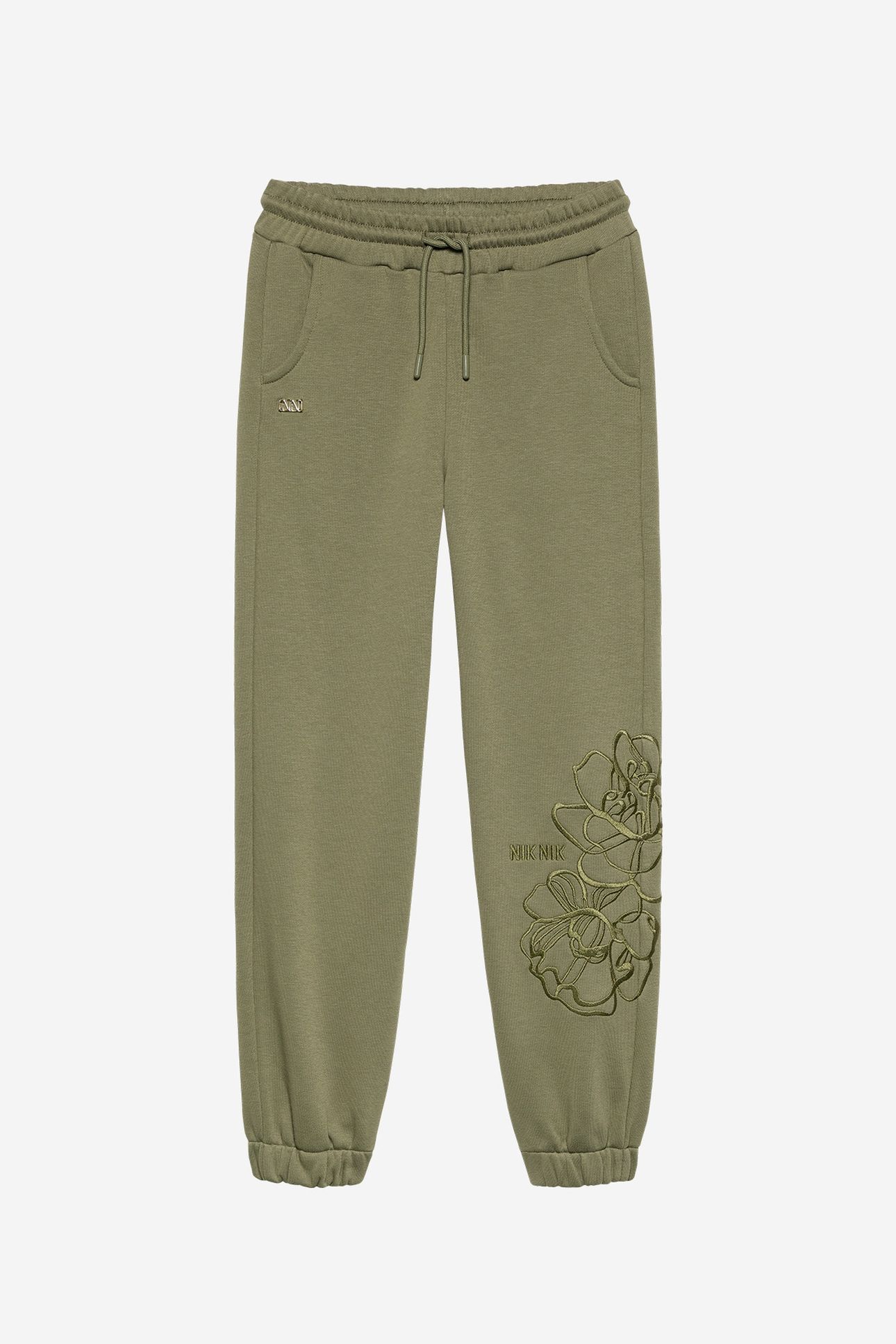 DERYA SWEATPANTS BRONZE GREEN 2