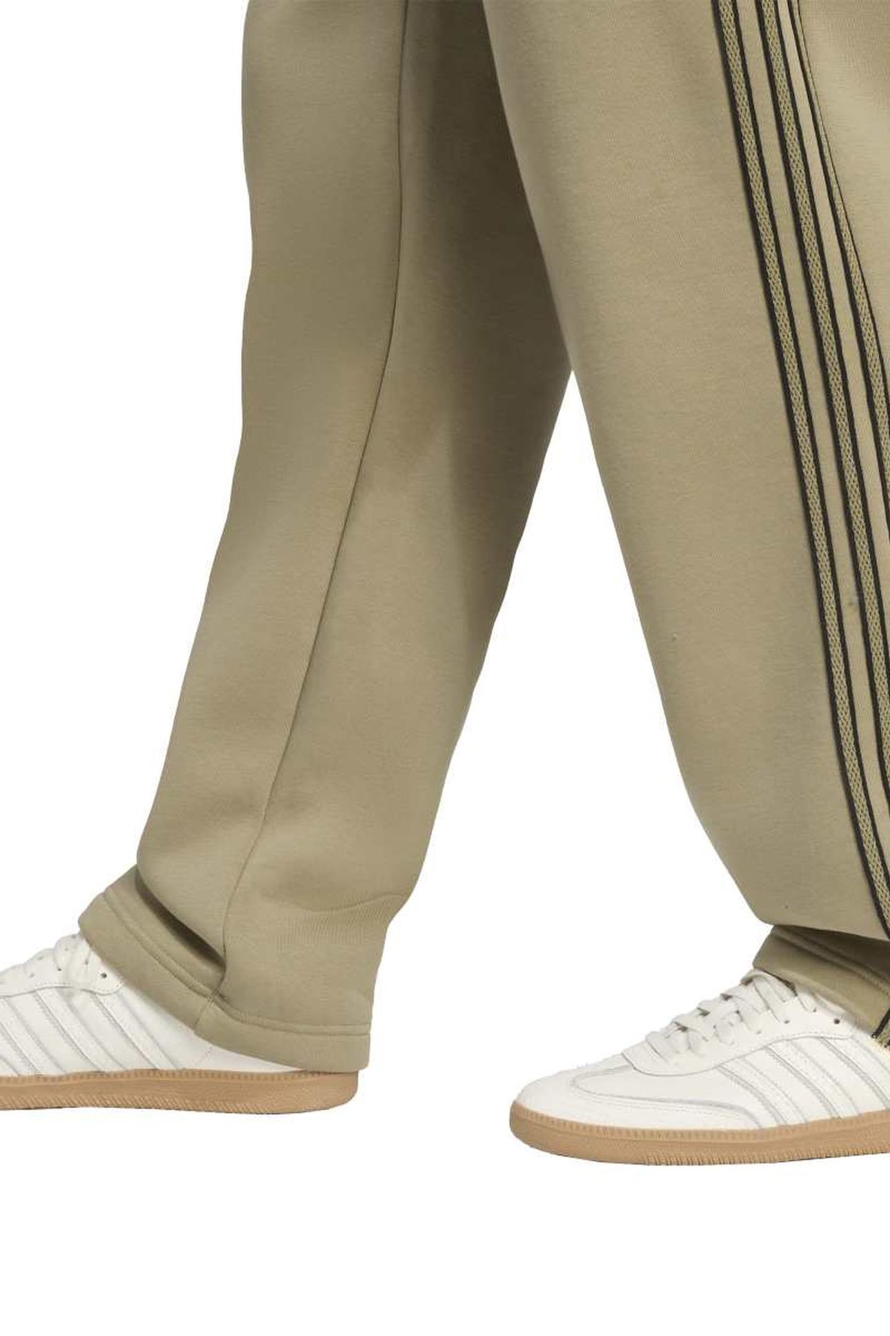UNISEX MESH STRIPE PANTS ORBIT GREEN 5
