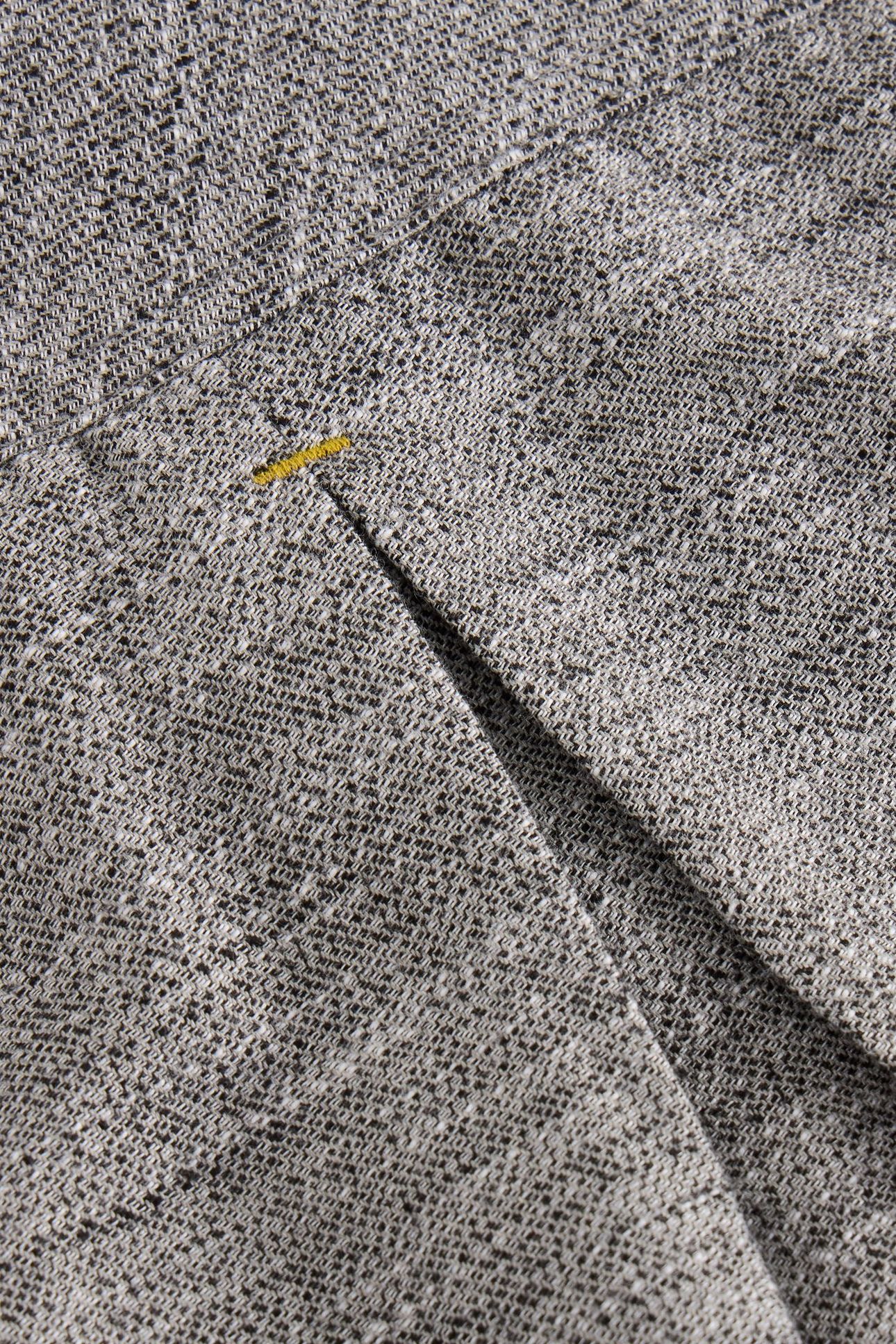 TEXTURED SLUB LS SHIRT LIGHT GREY 6