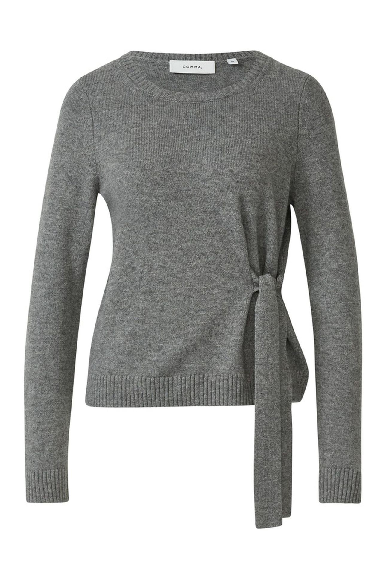 COMMA PULLOVER GREY/BLACK 7