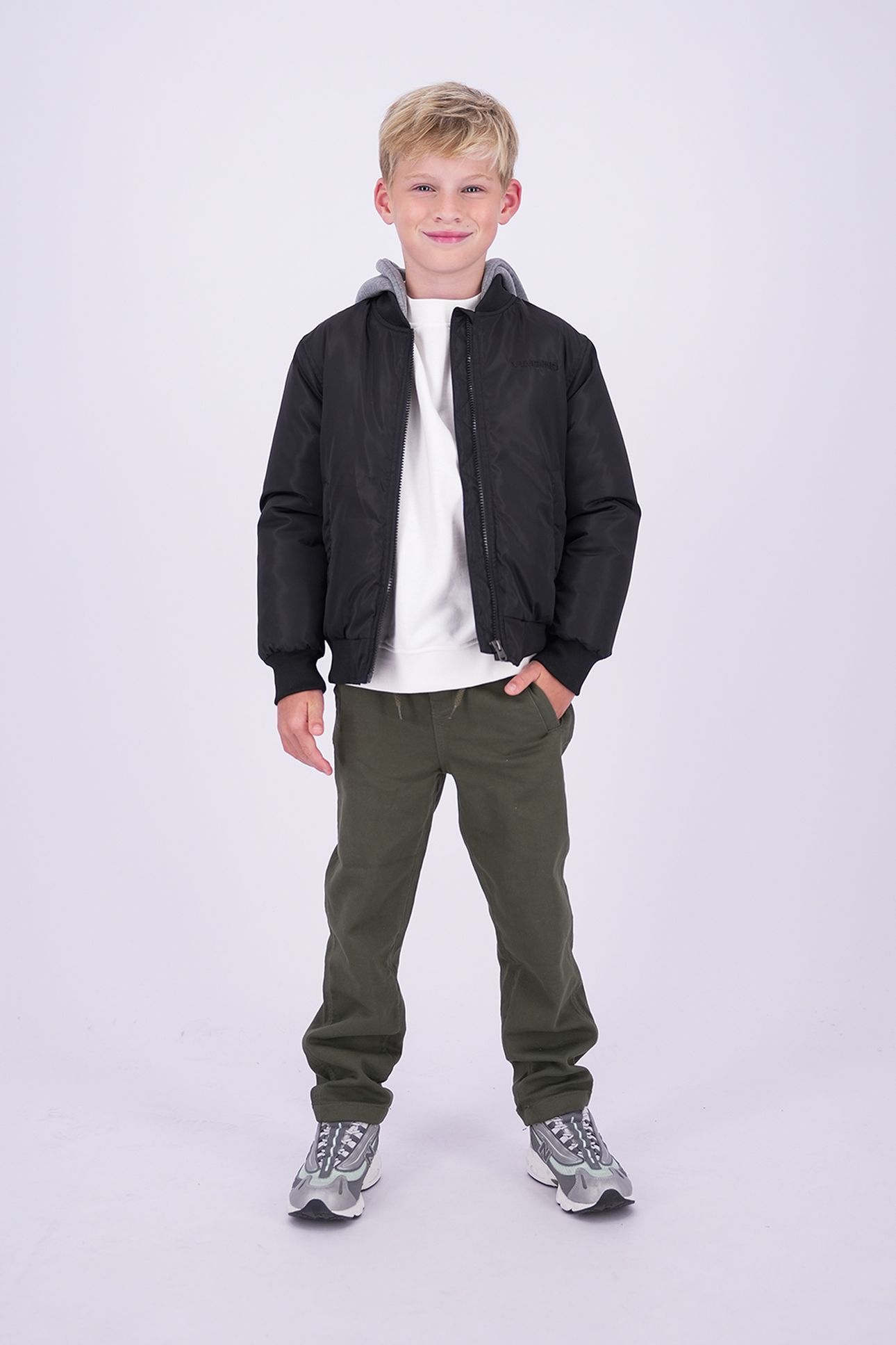 BOYS TOCER JACKET OUTDOOR DEEP BLACK 1