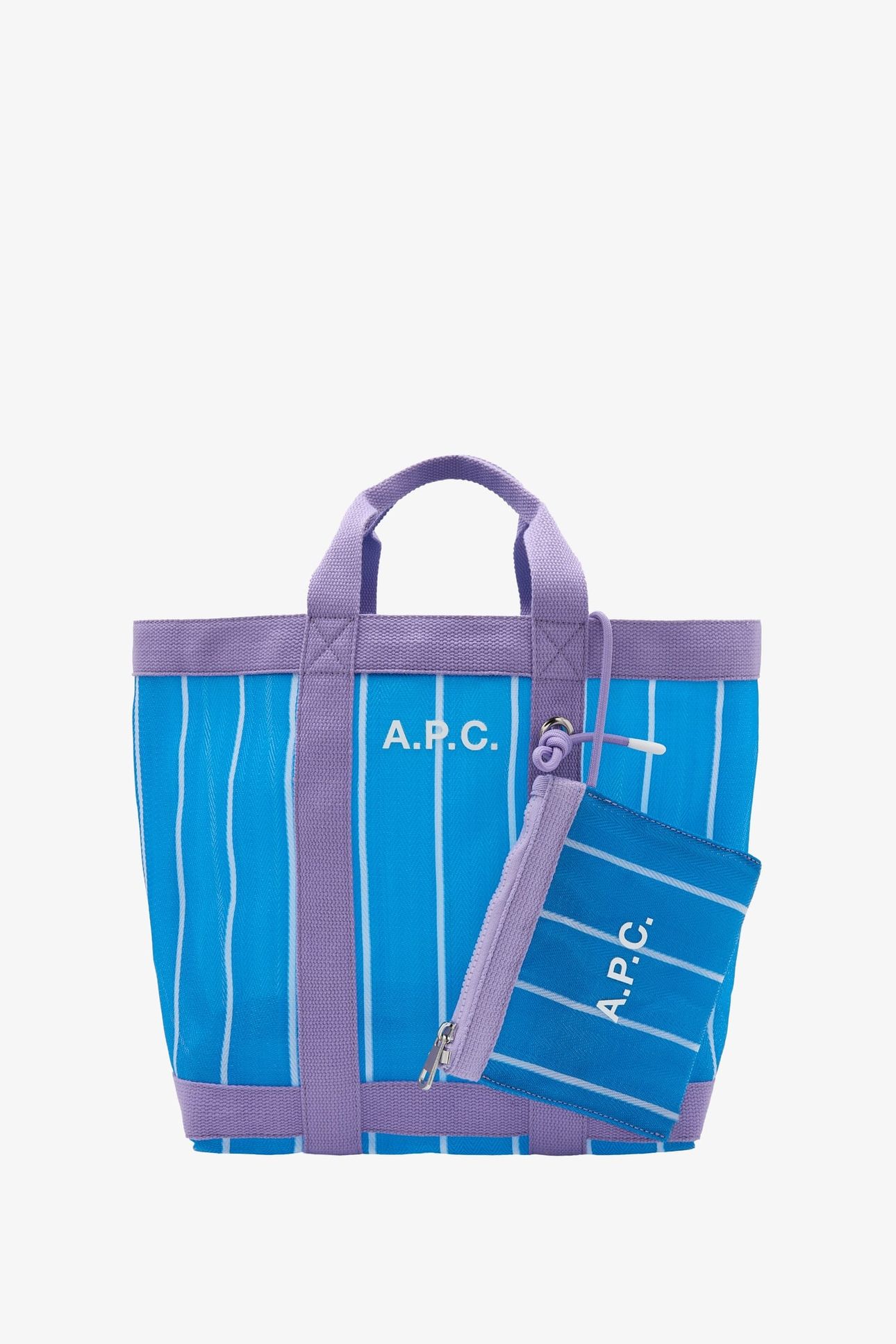 SHOPPING BAG BLUEBERRY DUAL-TONE BLUE 1