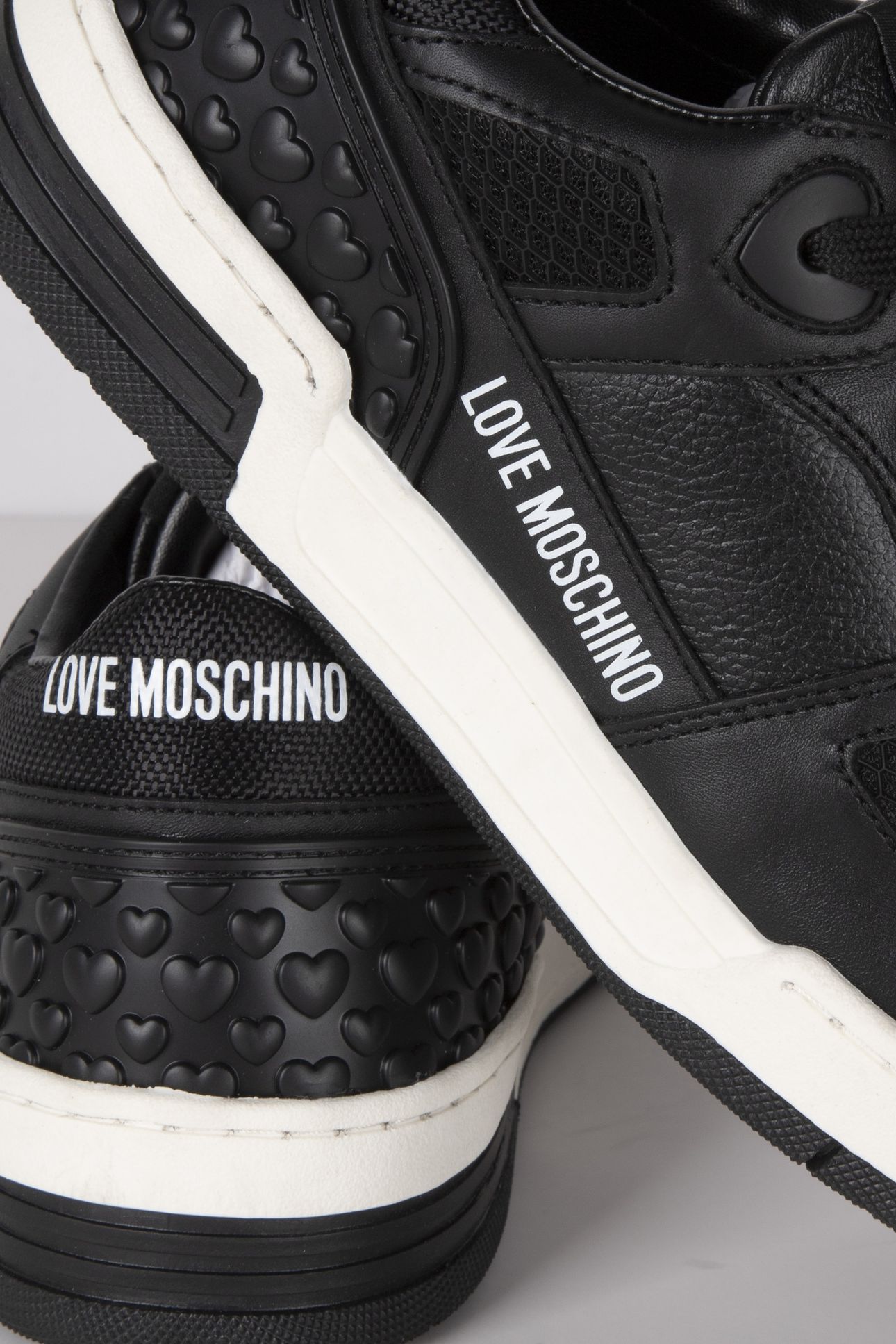 CALFSKIN SNEAKERS BLACK 2