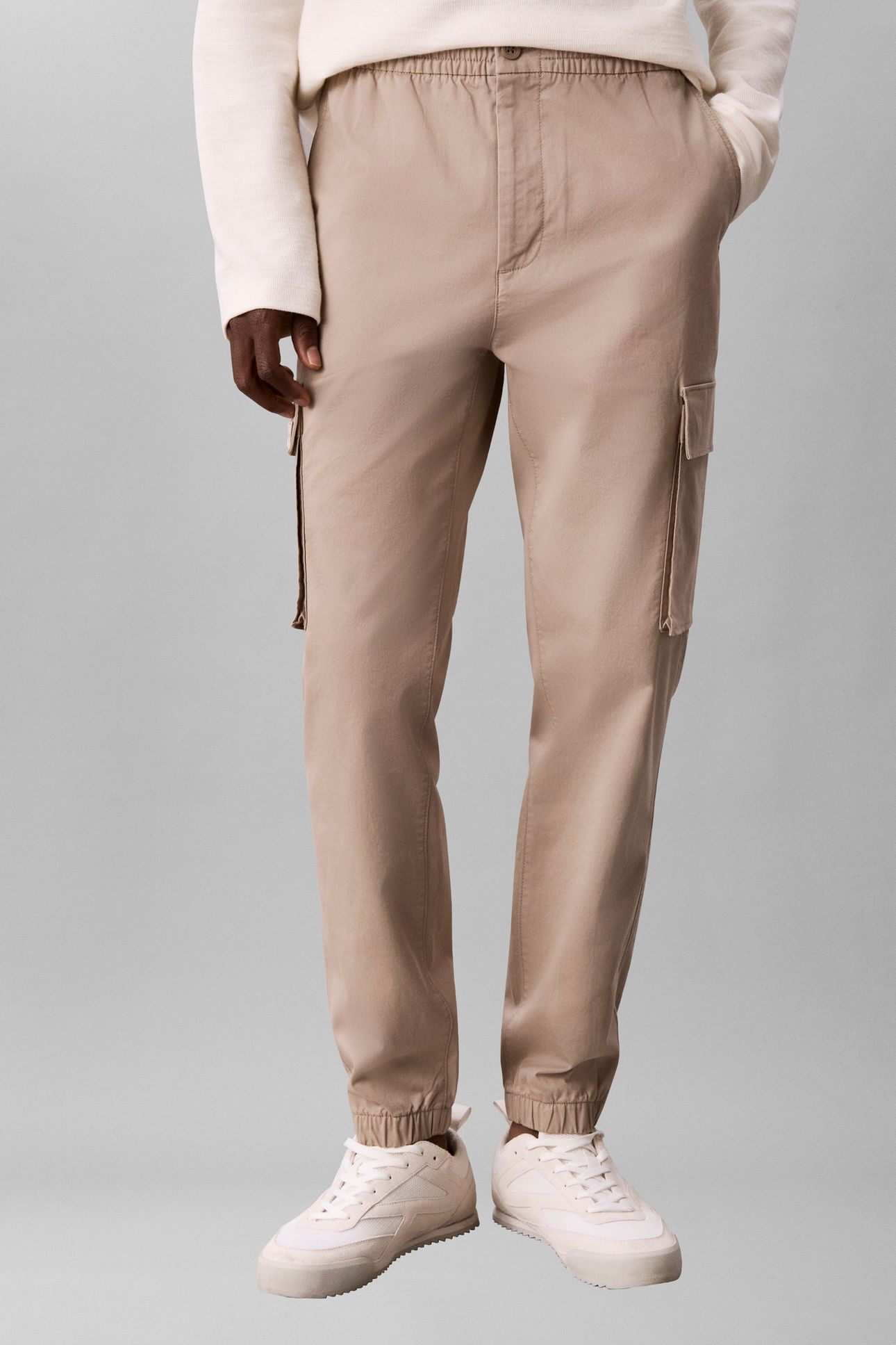 SKINNY COMFORT COTTON VINTAGE KHAKI 1
