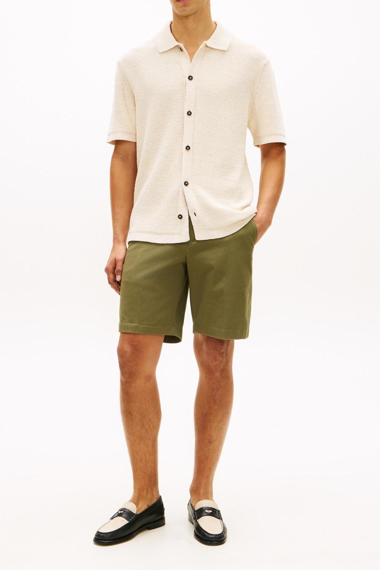 KNITTED SS SHIRT MUSLIN 1