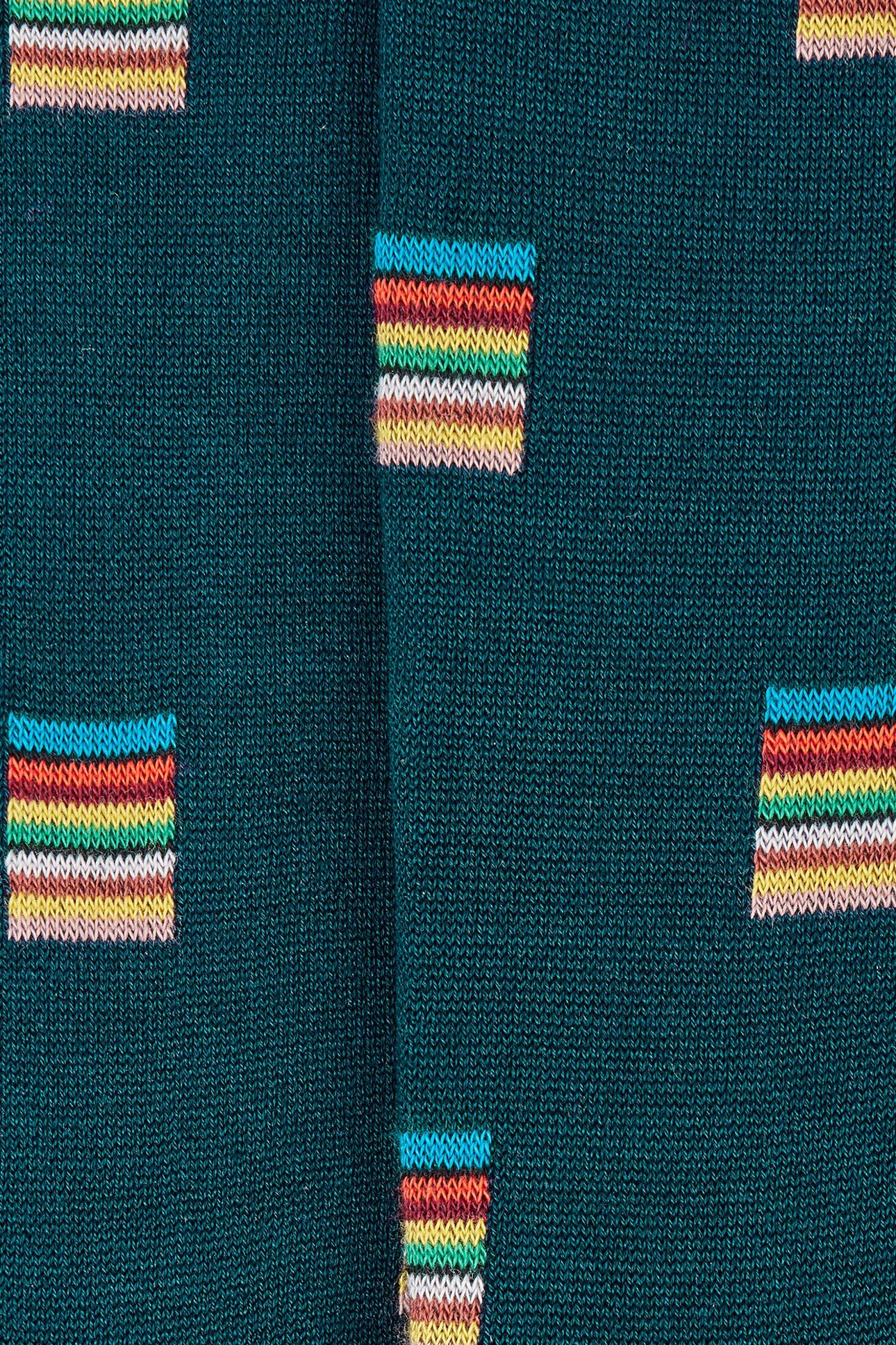 MEN SOCK JONAS SIGNATURE PETROL GREEN 3