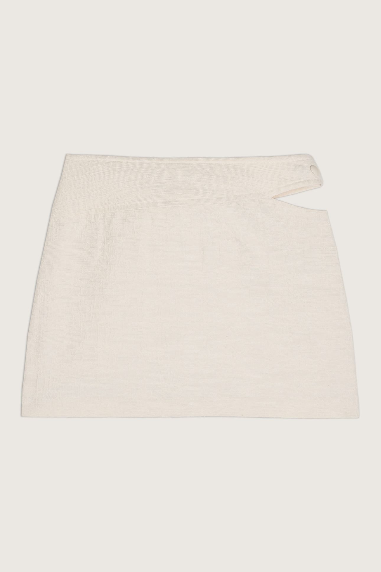 MINI SKIRT ECRU 3