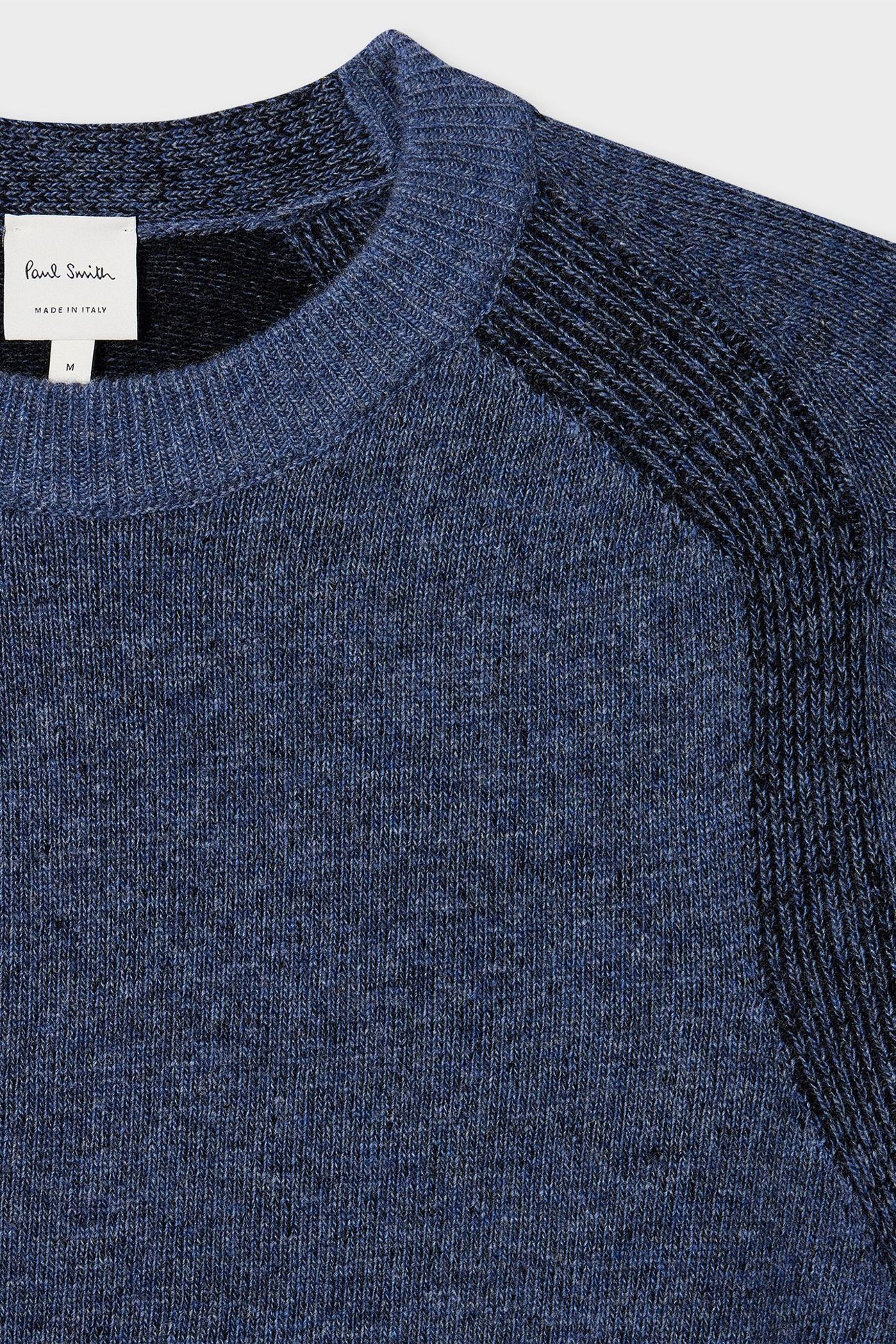 MENS SWEATER CREW NECK GREYISH BLUE 7