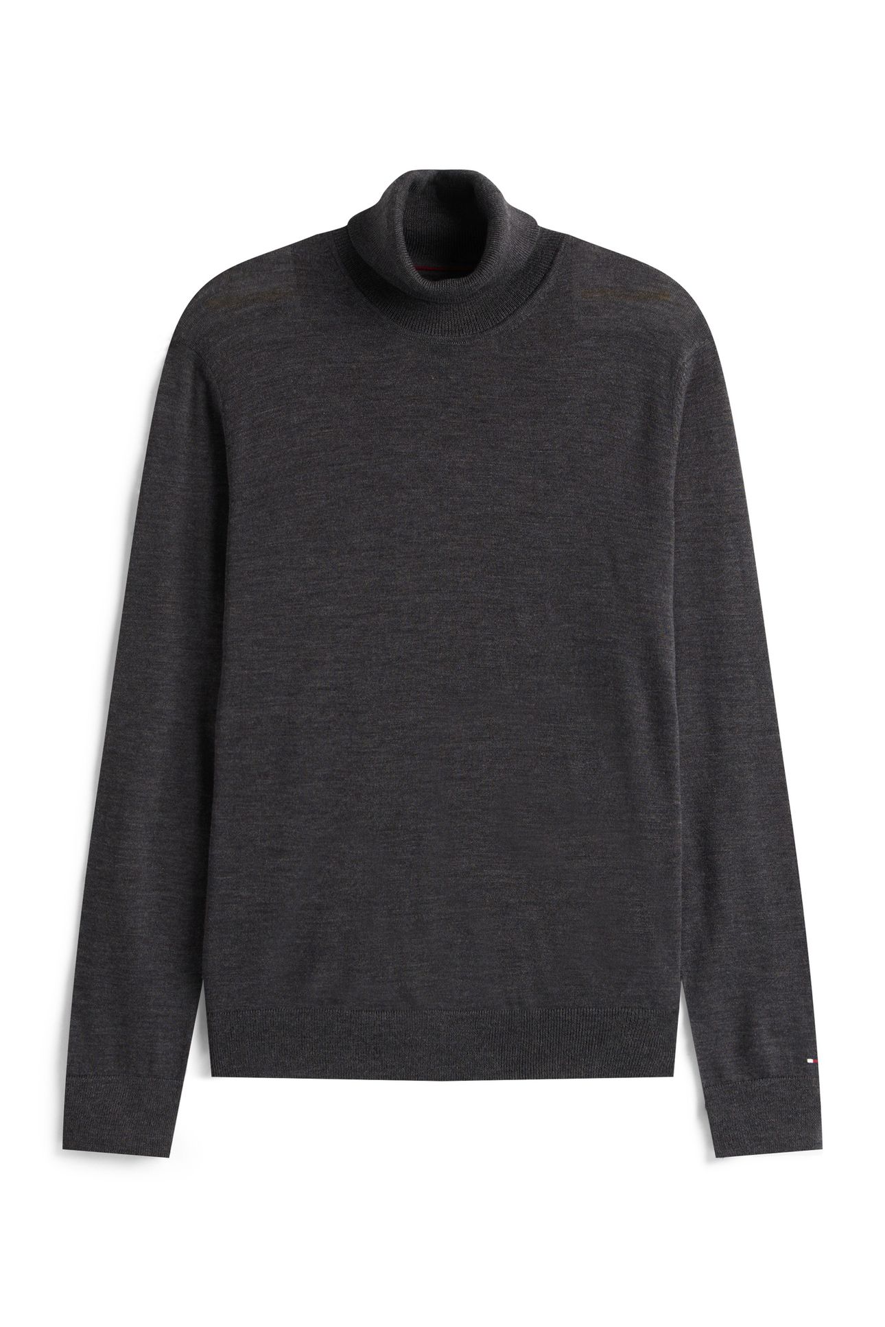 DC FINE MERINO ROLL DARK GREY HEATHER 4