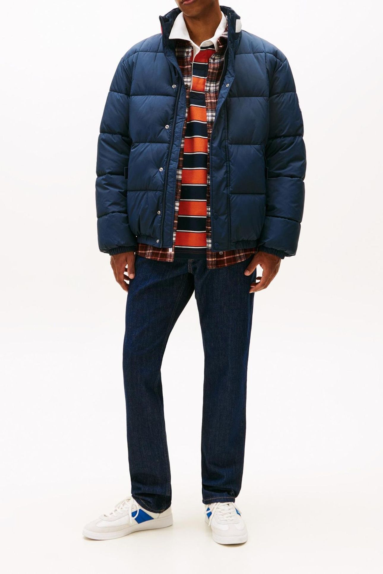 TJM DNA COLLAR PUFFER DARK NIGHT NAVY 1
