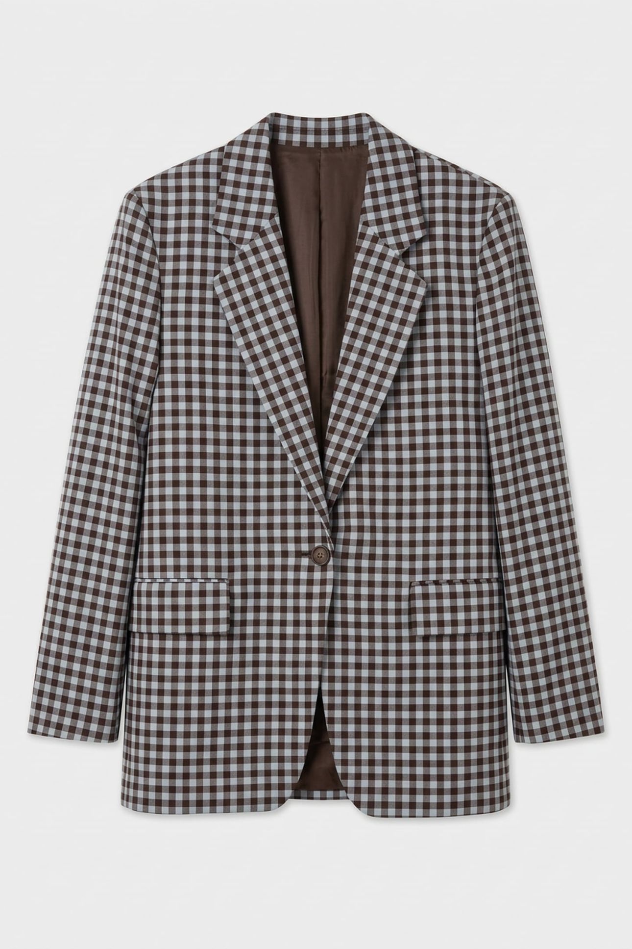 DOPA CHECK BLAZER BROWN 3