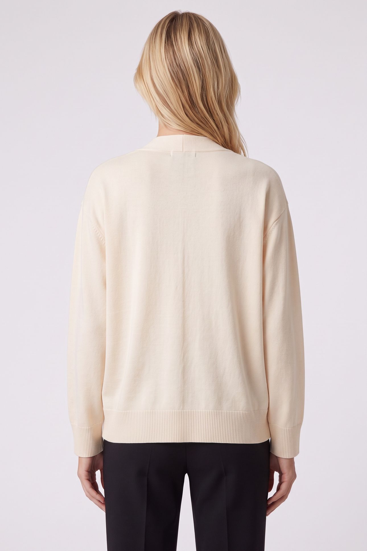 KNITTED JACKET WHITE 2