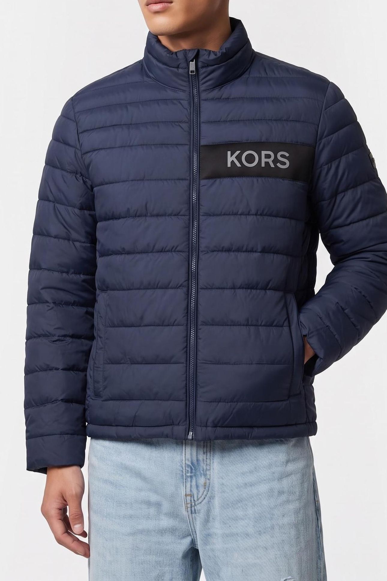 CHEST LOGO PACKABLE MIDNIGHT BLUE 1