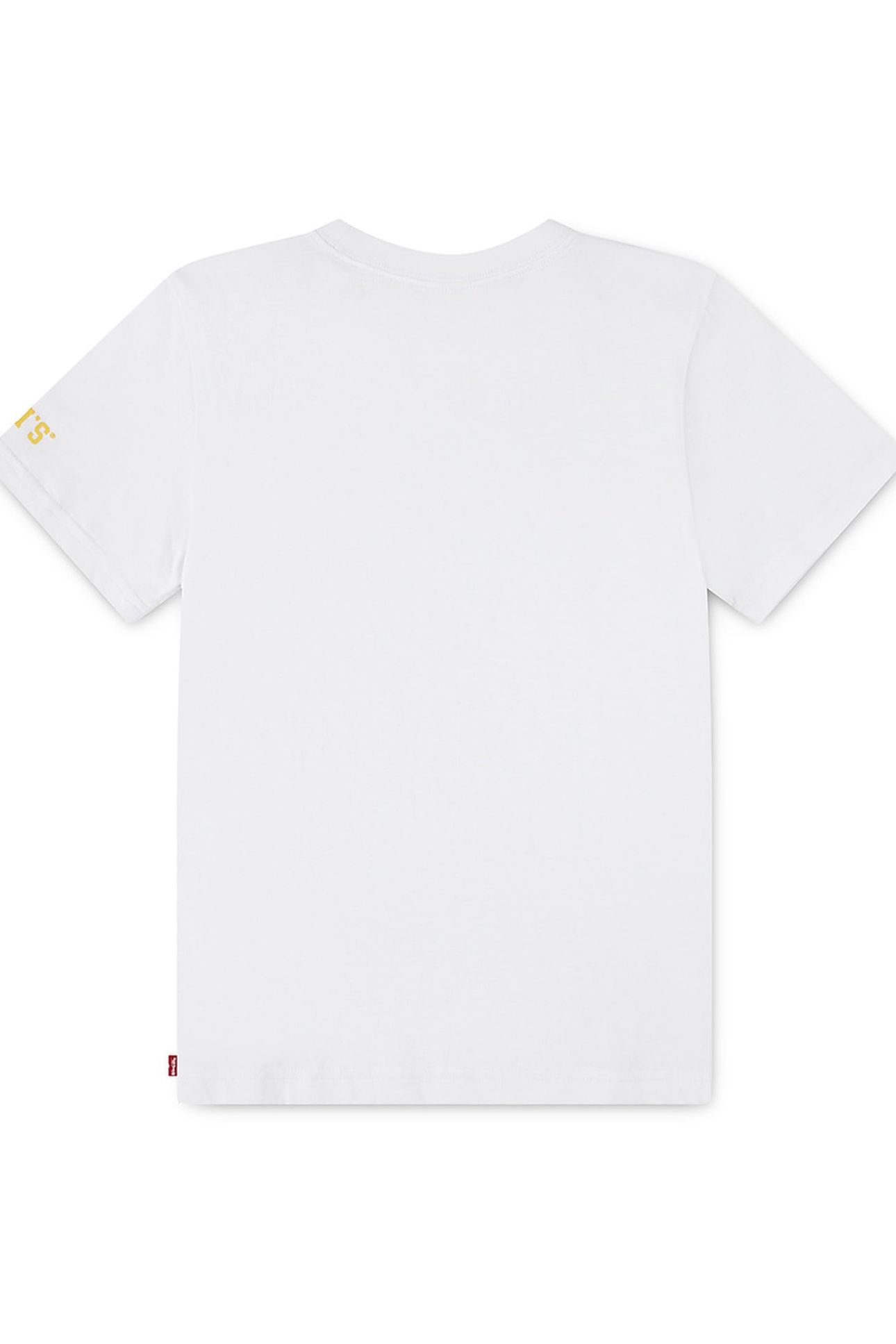 BOYS "LS" MONOGRAM TEE BRIGHT WHITE 2