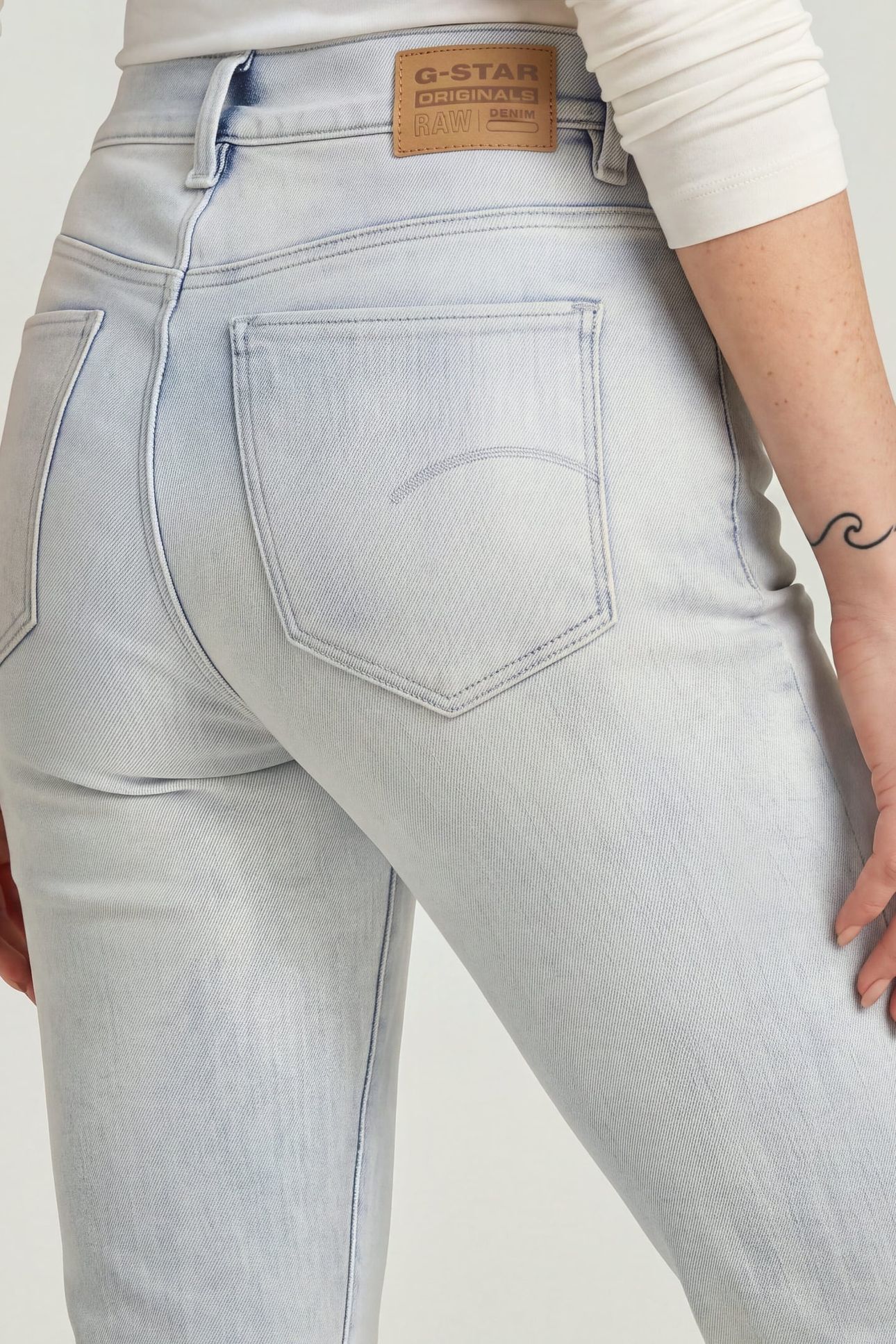 STRACE STRAIGHT LIGHT/PASTEL BLUE 5