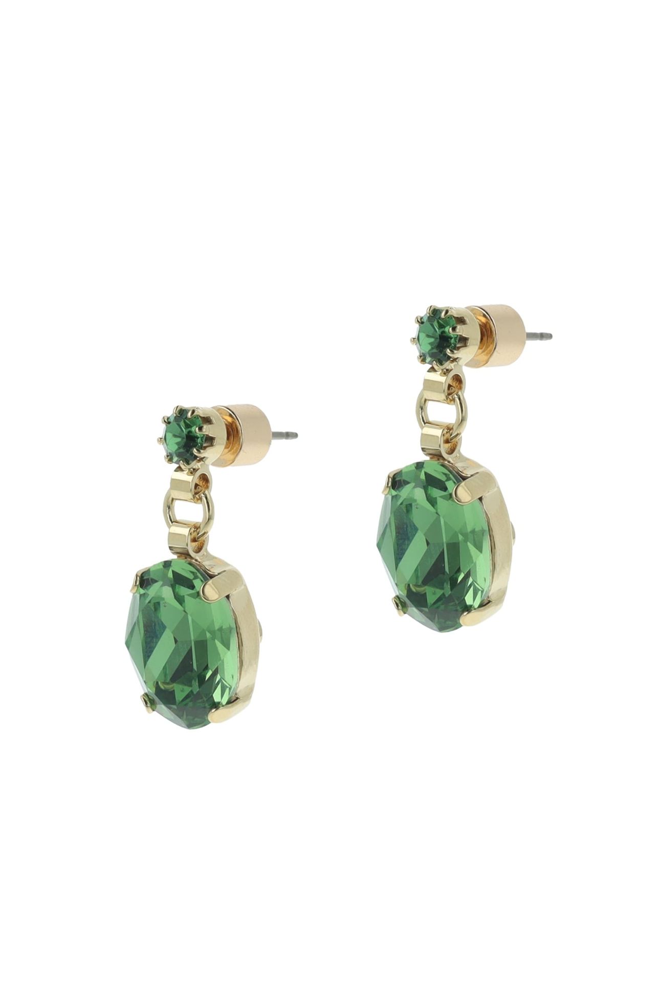 ANTIQUE EARHANGERS ERINITE GREEN 2
