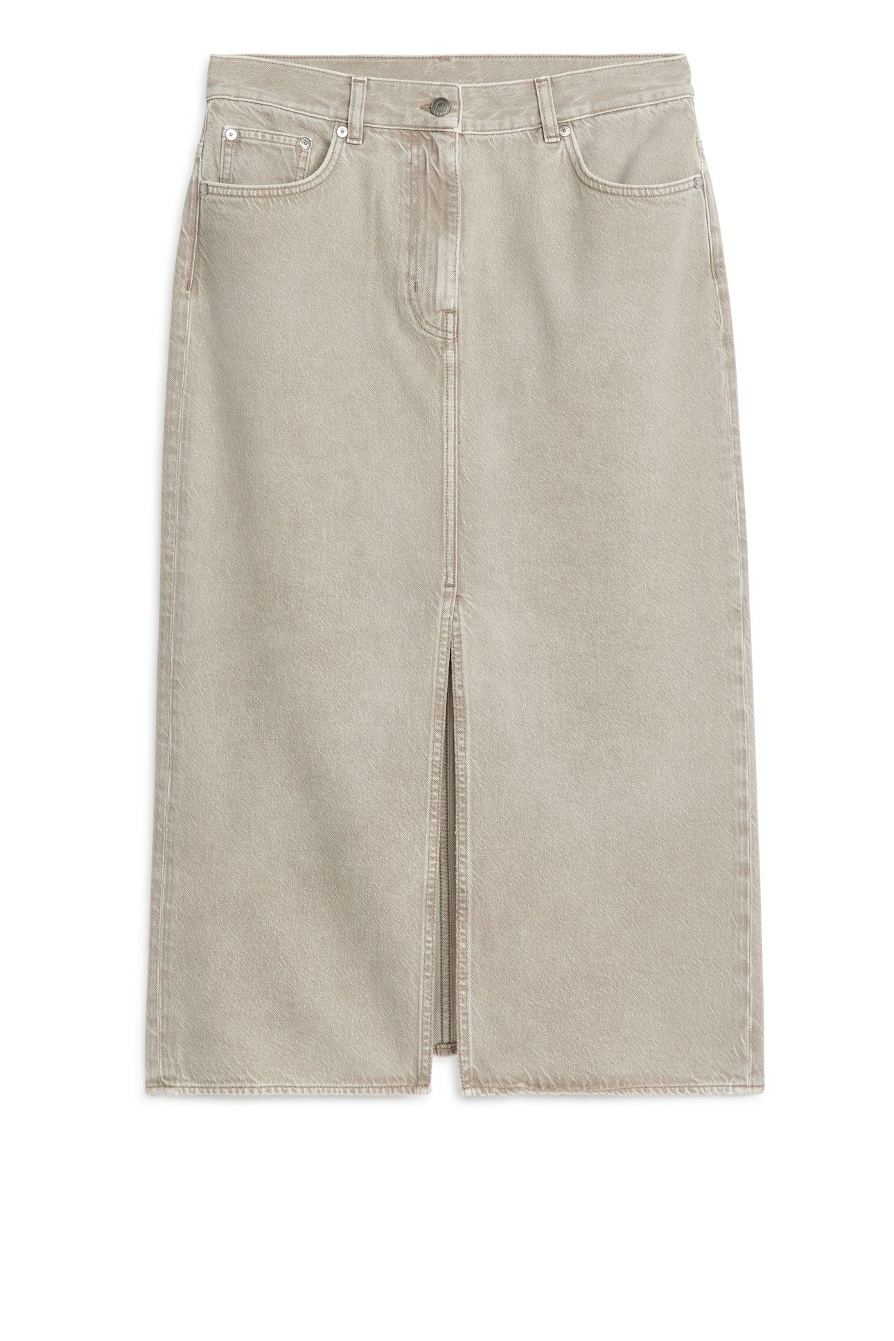 JABBA DENIM SKIRT GREY 3