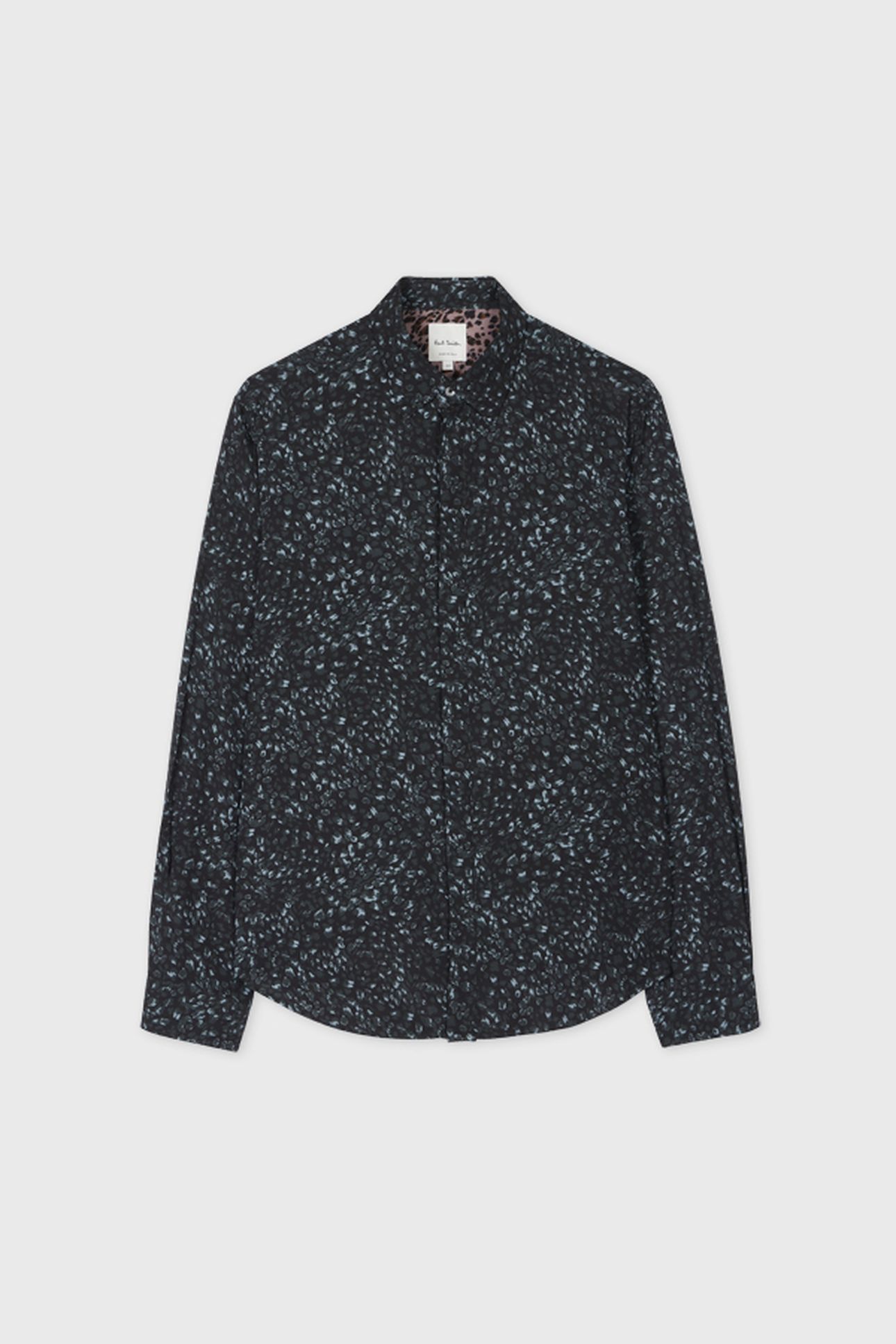 MENS S/C SLIM FIT SHIRT VERY DARK NAVY 5