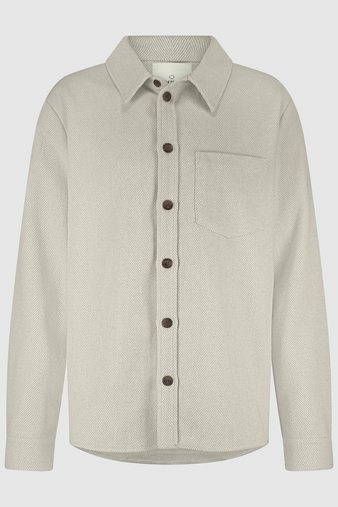 VINNIE OVERSHIRT ANTIQUE WHITE 1