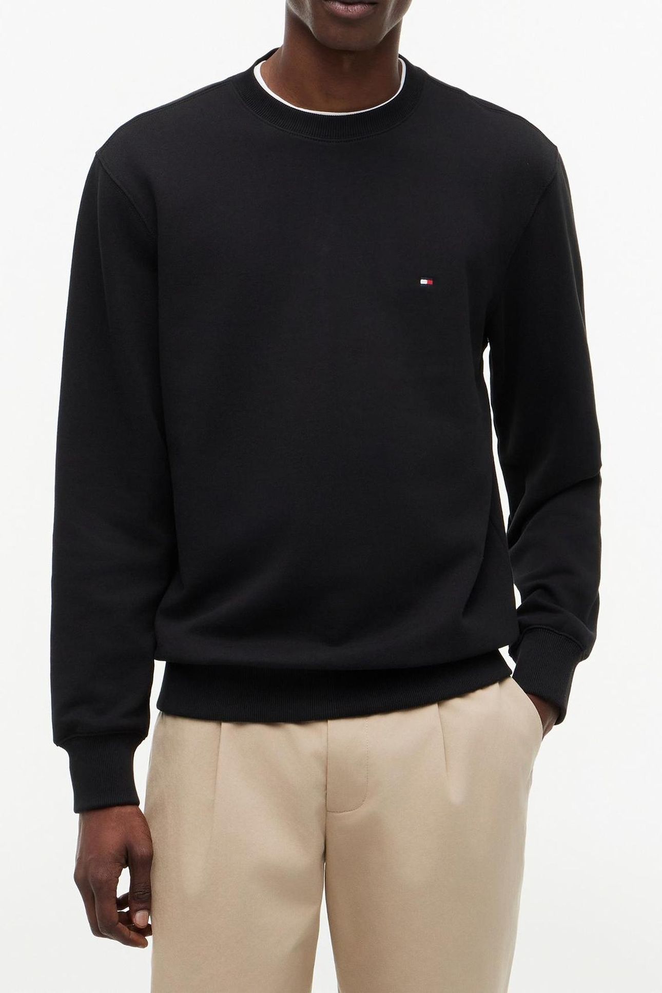 ESSENTIAL TERRY CREW BLACK 1