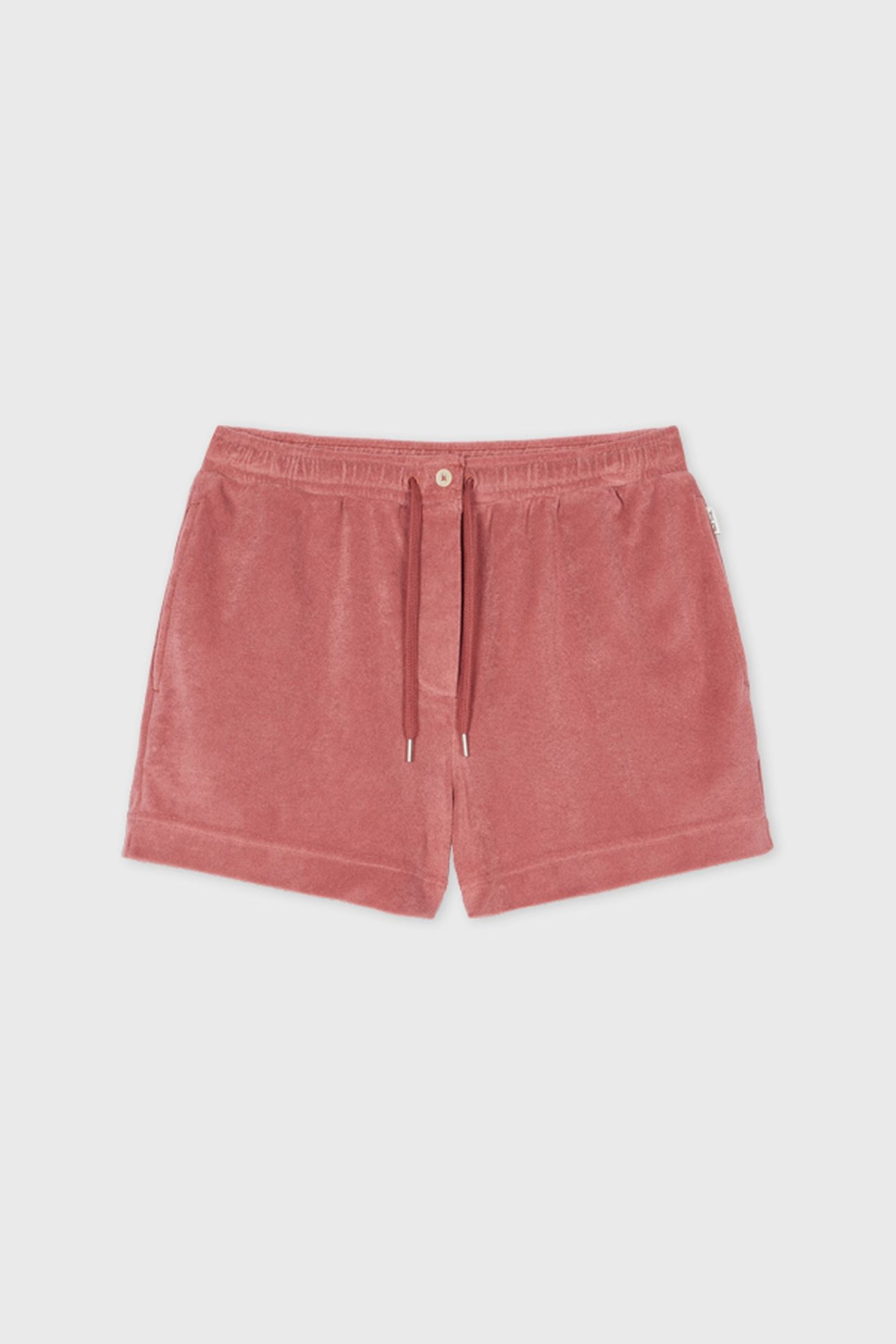 WOMEN SHORT TOWELLING POWDER PINK 2