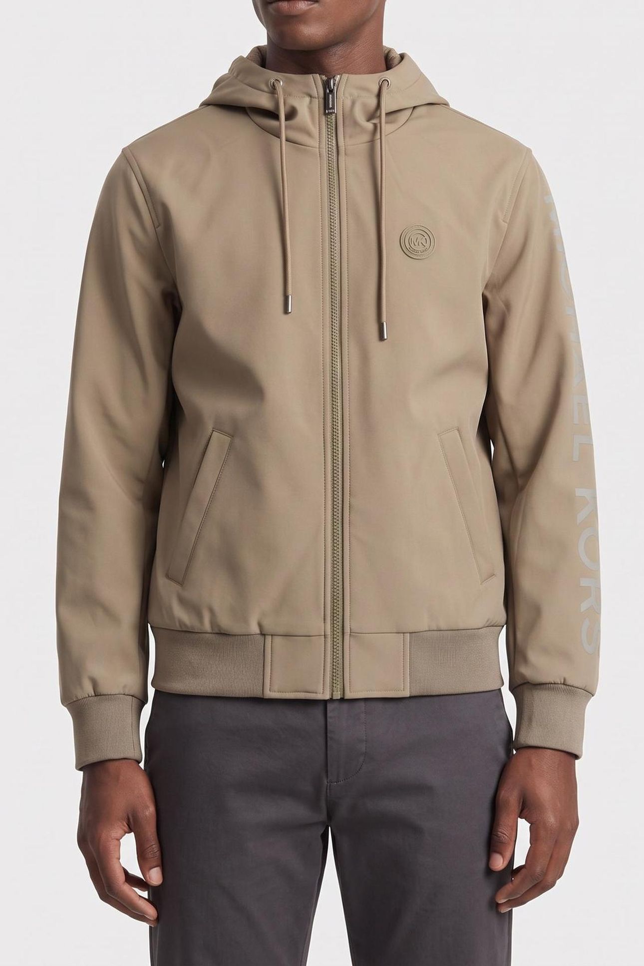 SOFT SHELL JACKET SAFARI GREEN 1