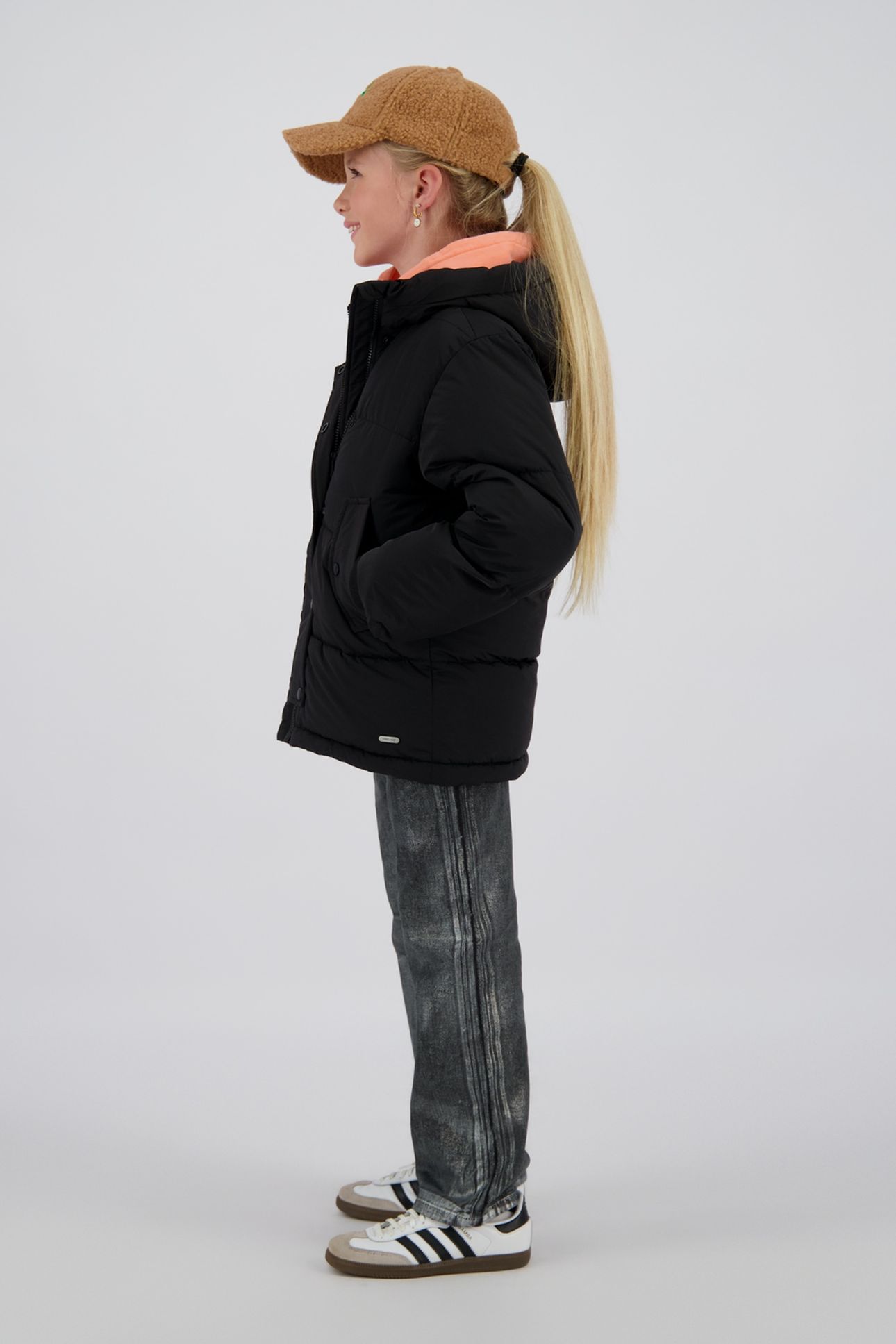 GIRLS TOSSA JACKET OUTDOOR DEEP BLACK 3