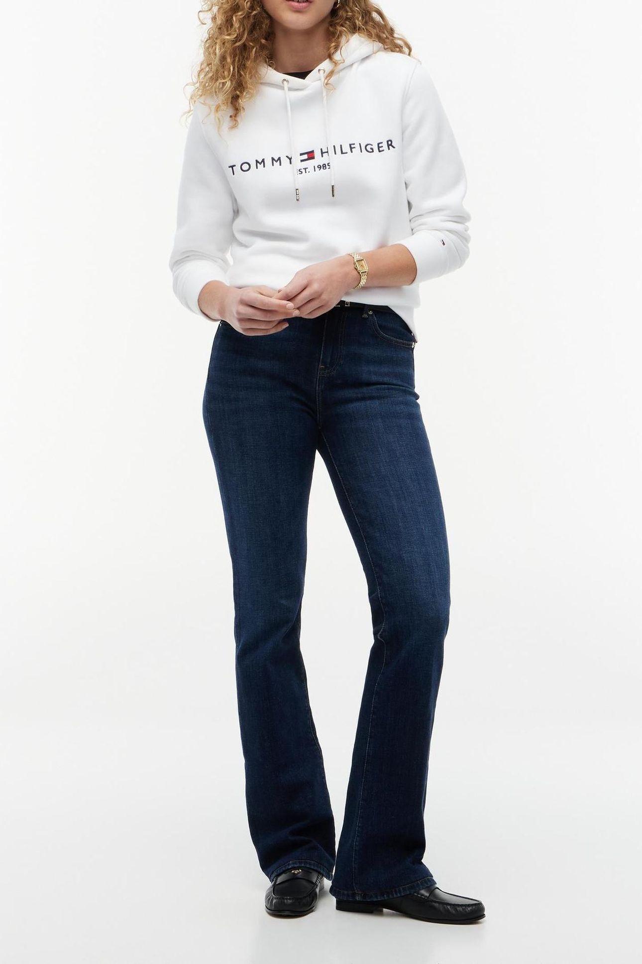 HERITAGE HILFIGER HOODIE WHITE 3