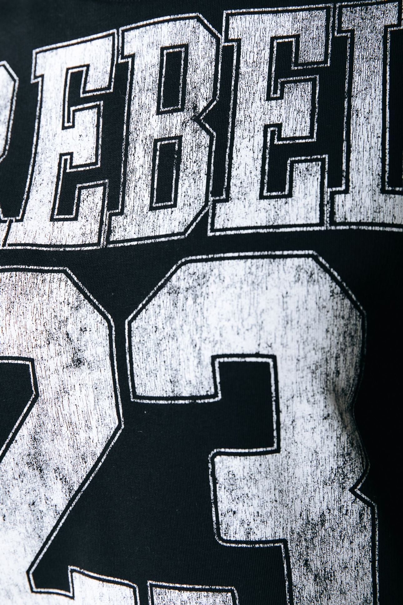 REBEL 23 DROPPED SHOULDER SWEAT BLACK 5