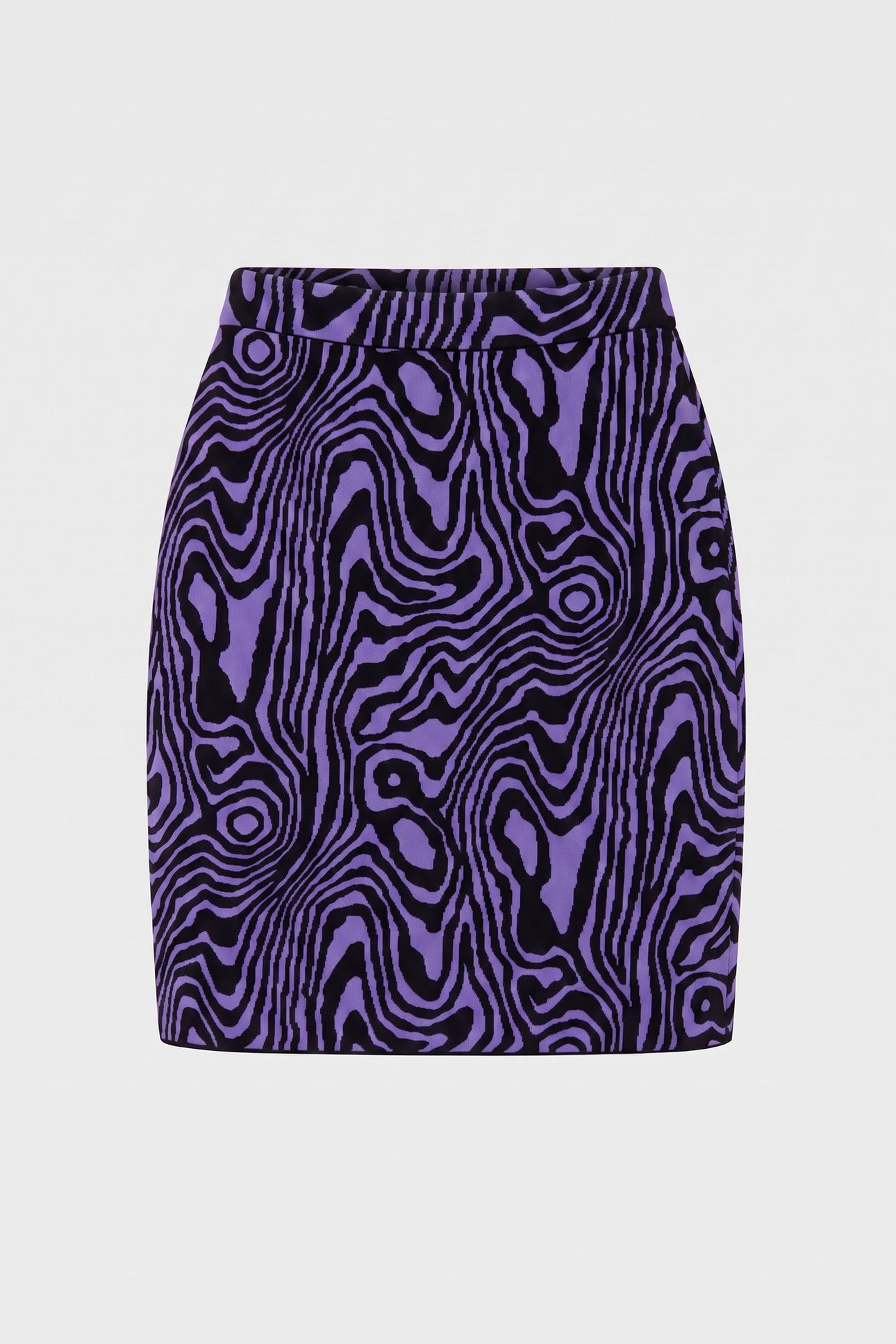 KNITTED SKIRT BLUE 3