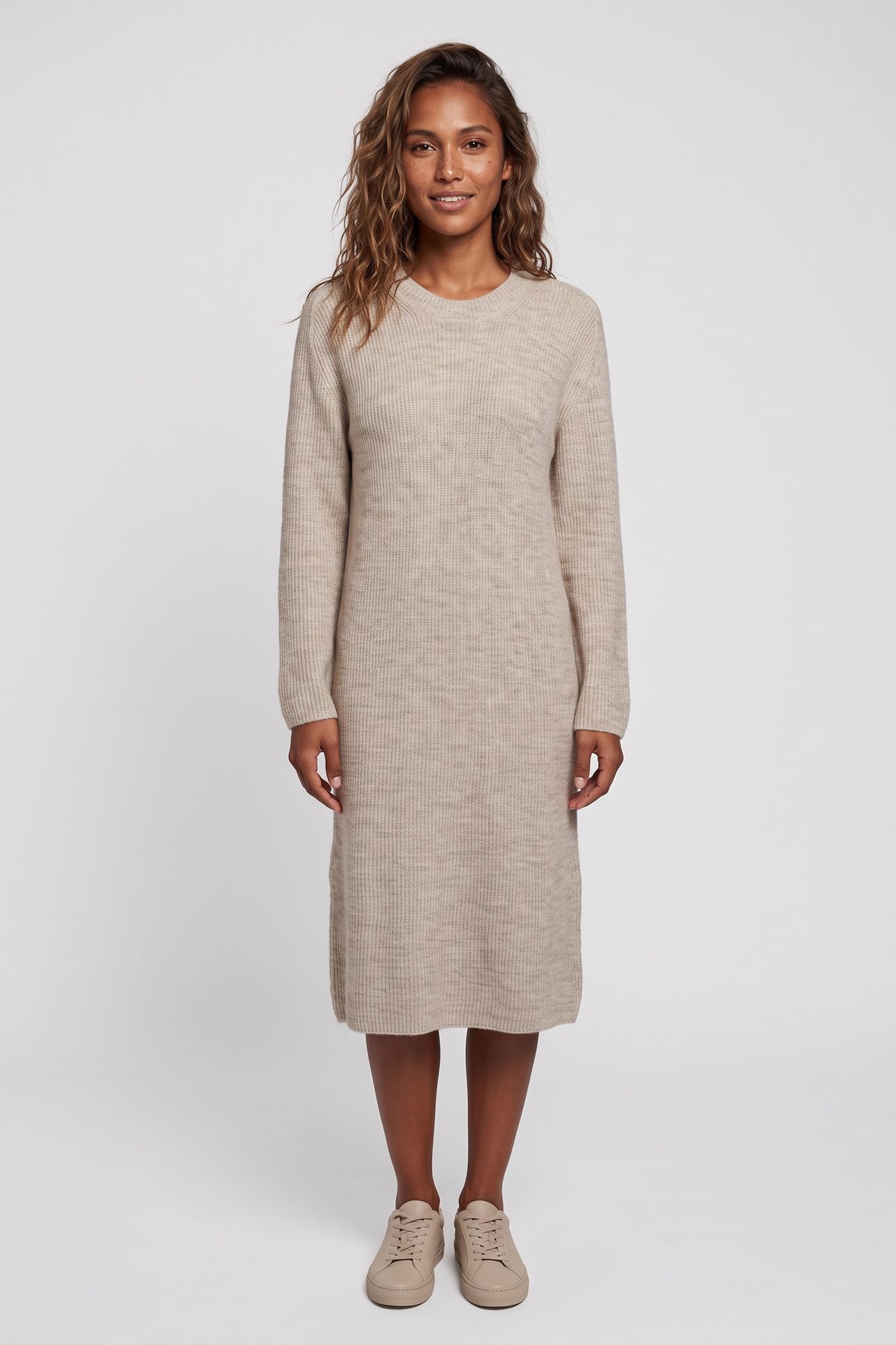 LA EMIL DRESS GREY 1