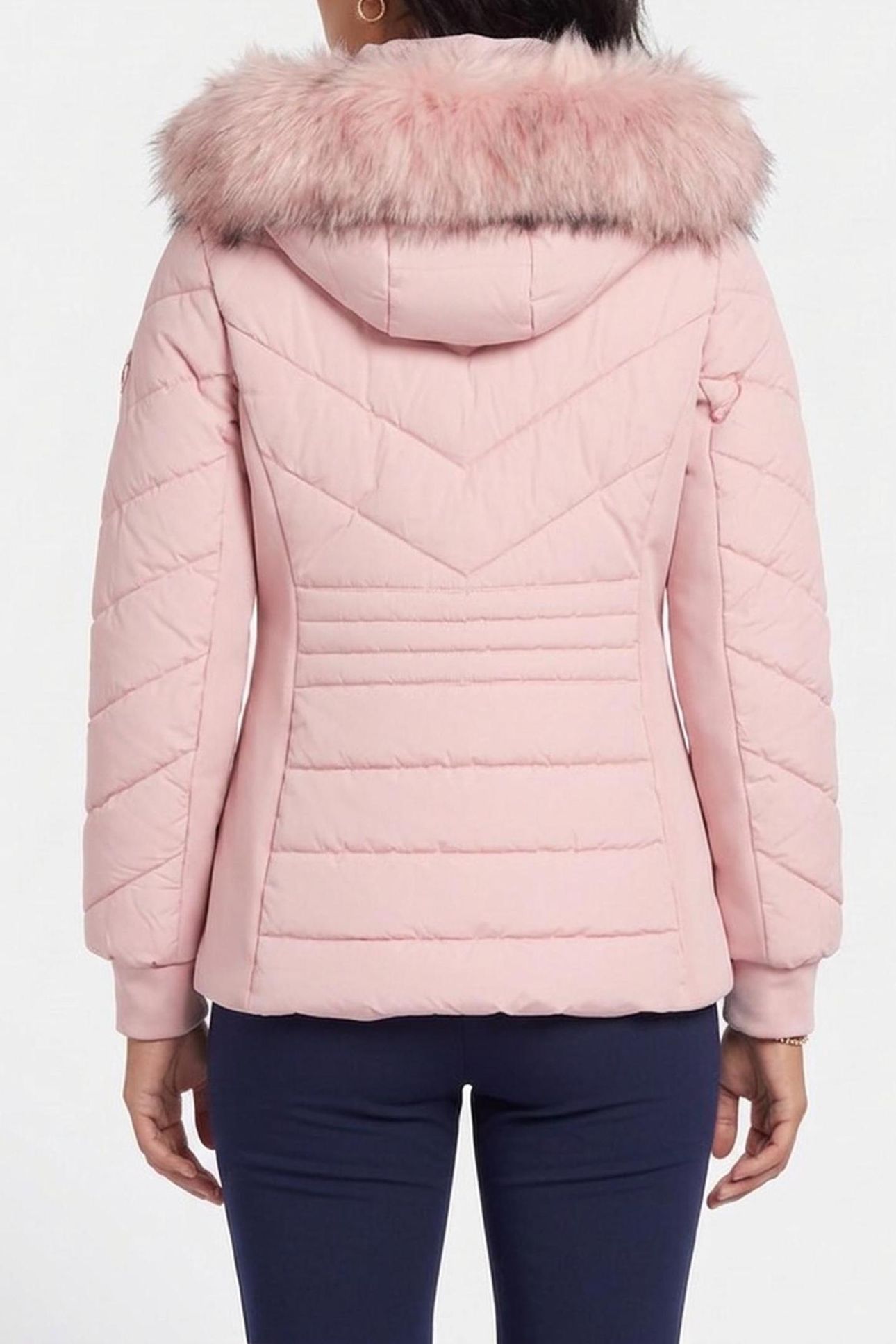 SCUBA SIDE QUILTED HW DUSTY PINK 2