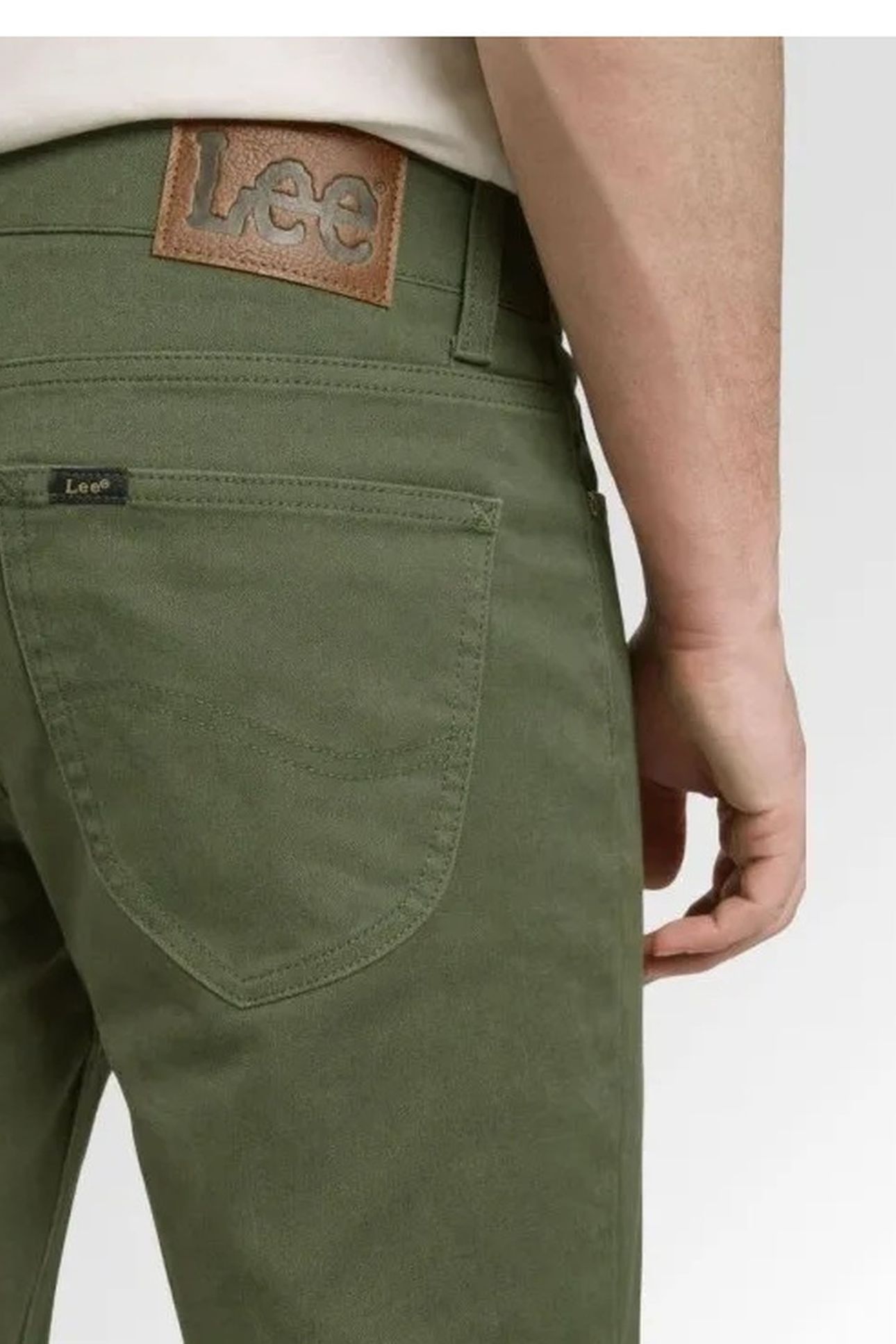 SLIM FIT MVP - OLIVE MOSS - SLIM STRAIGHT GREEN 5