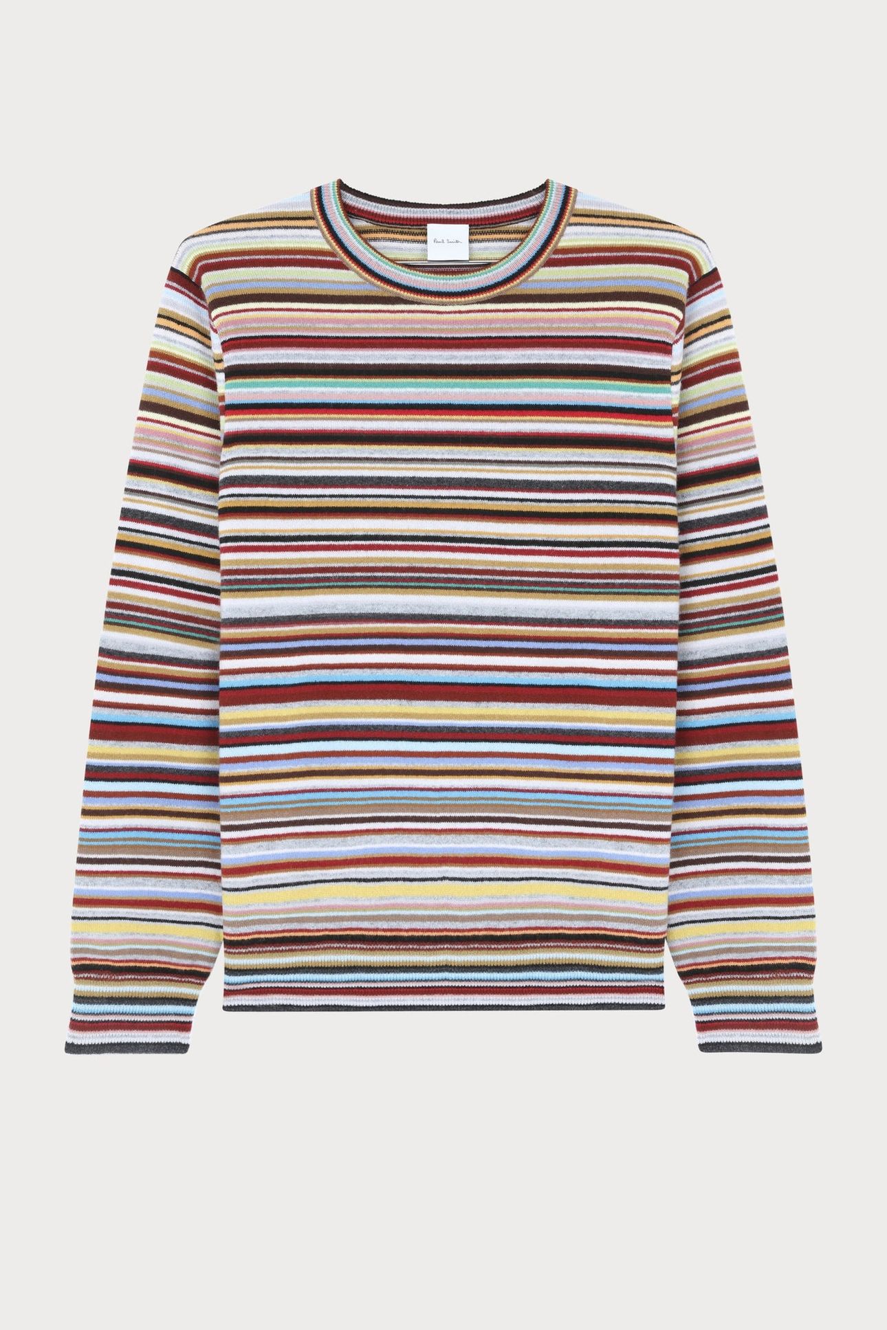 WOMENS KNITTED SWEATER CREW NECK MULTI COLOURED 6
