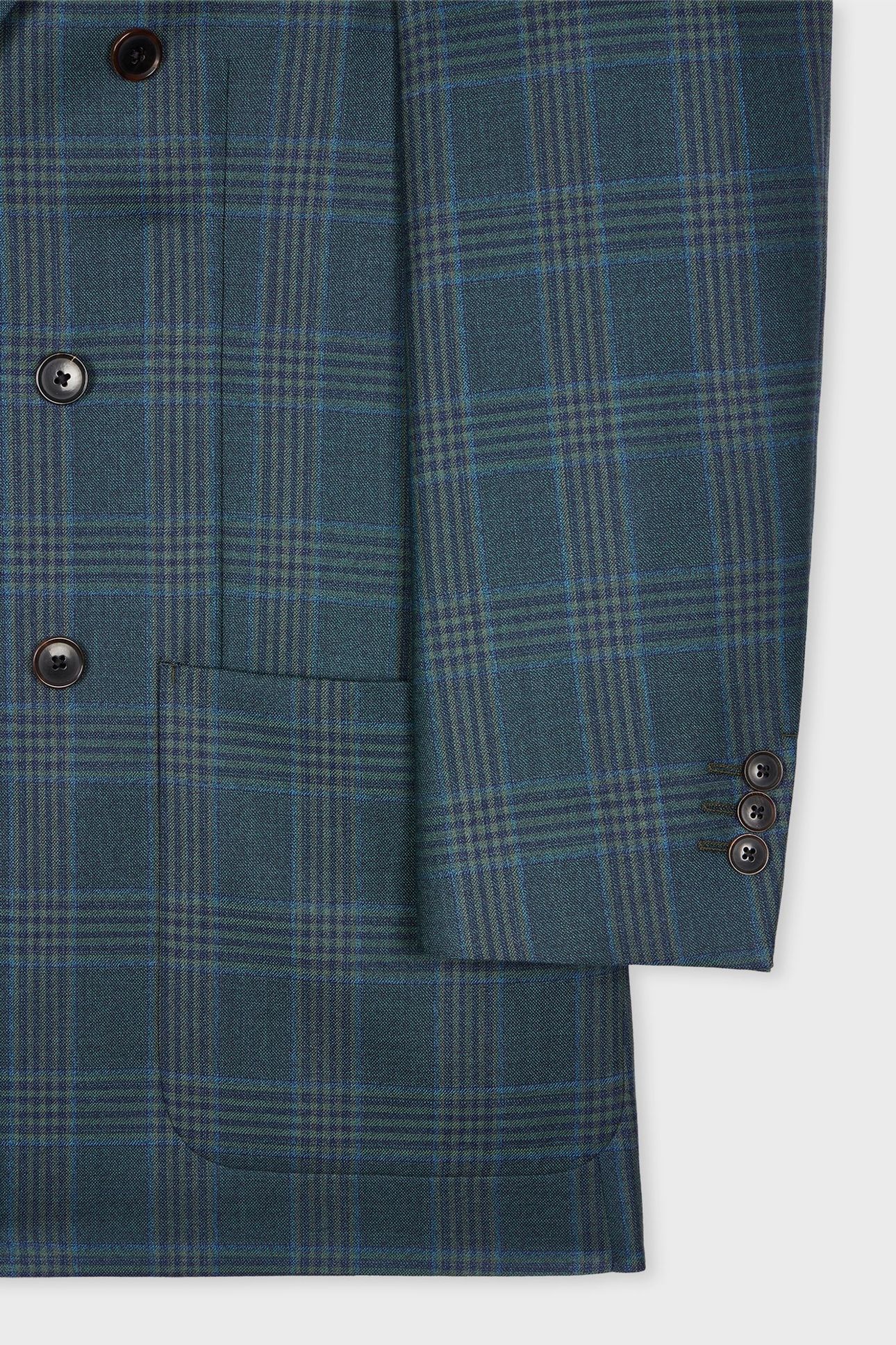 MENS DB JACKET PETROL GREEN 6