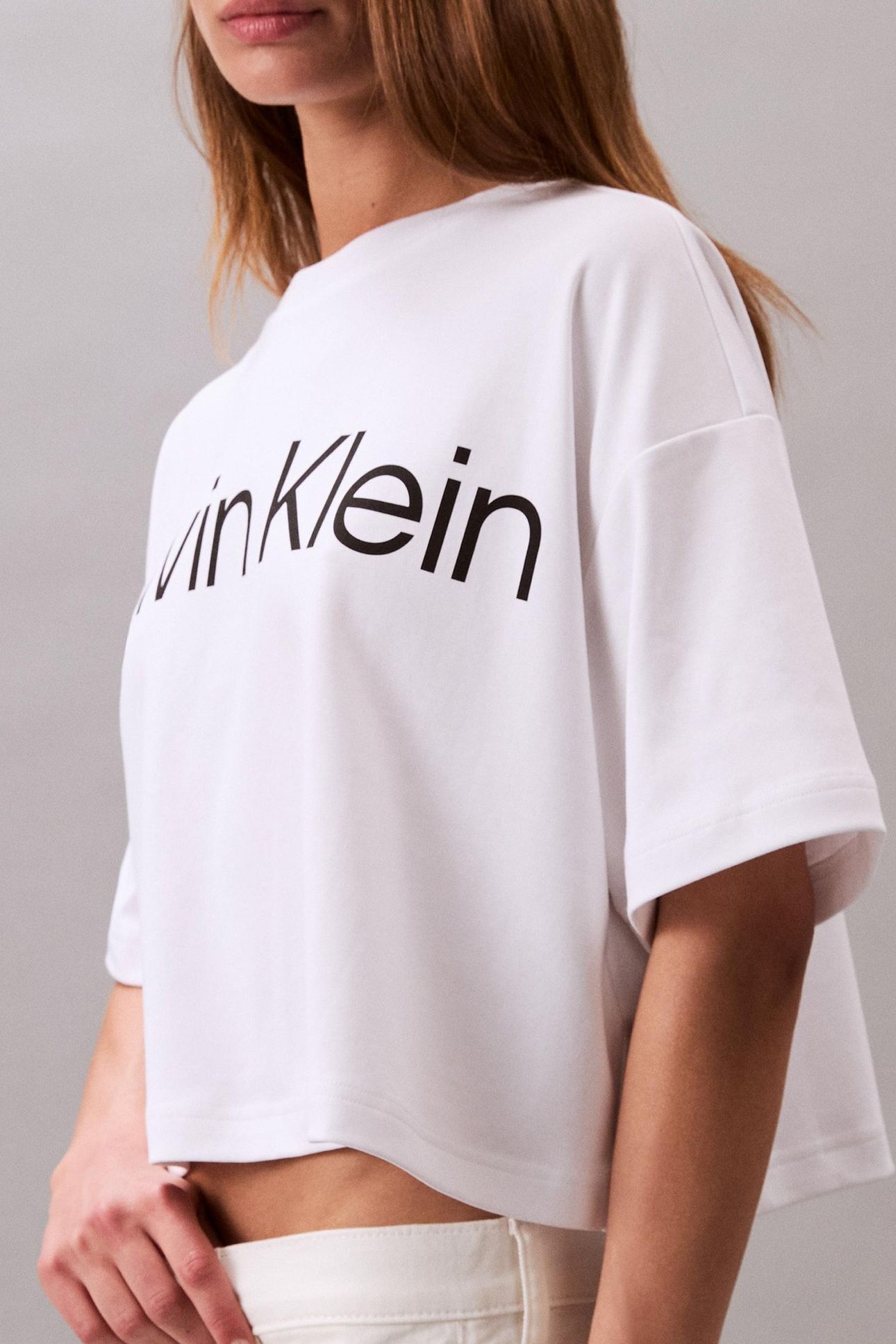 SS BOXY LOGO GRAPHIC TEE BRILLIANT WHITE 4