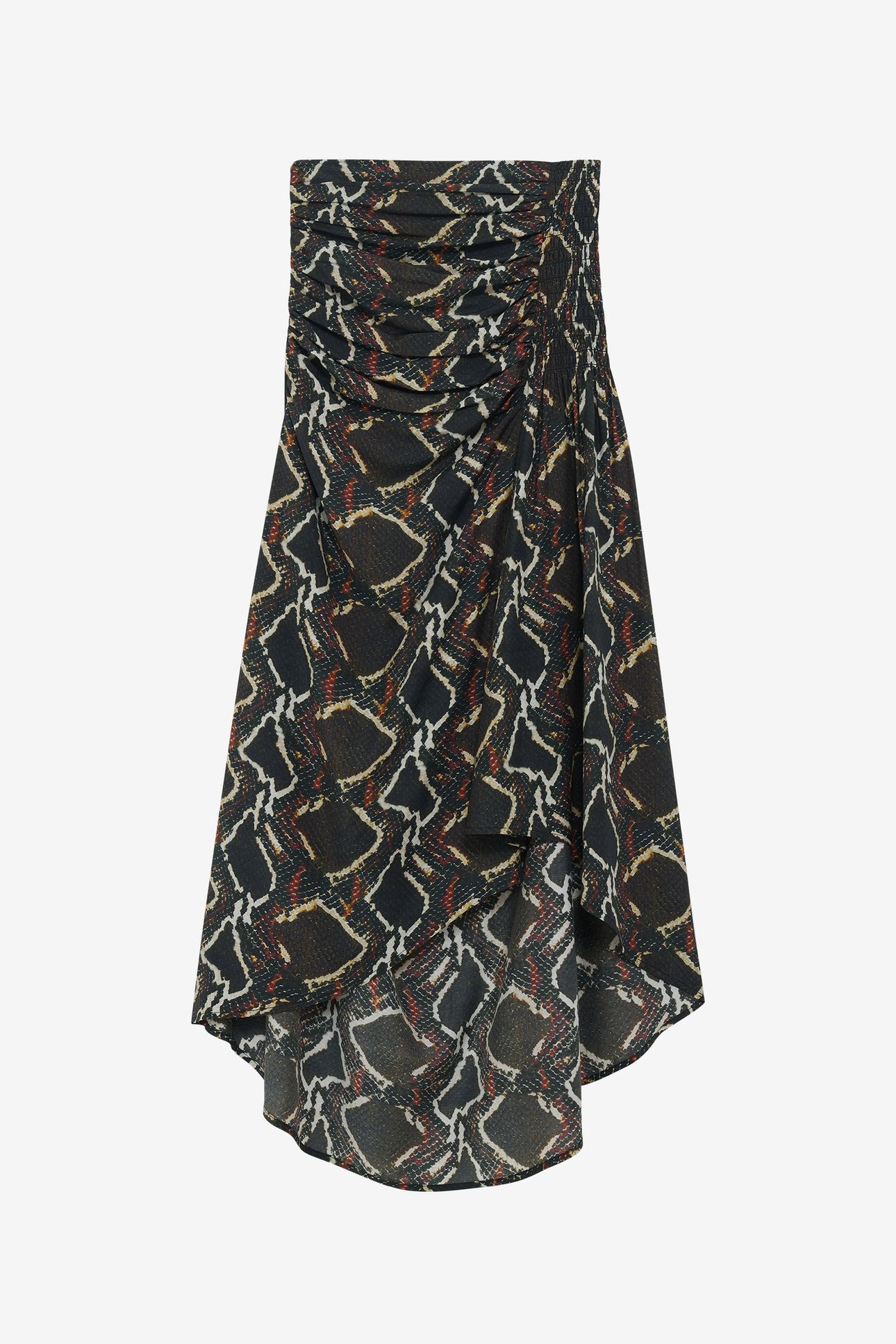 ALESSANDRA SKIRT BLACK/BROWN 5