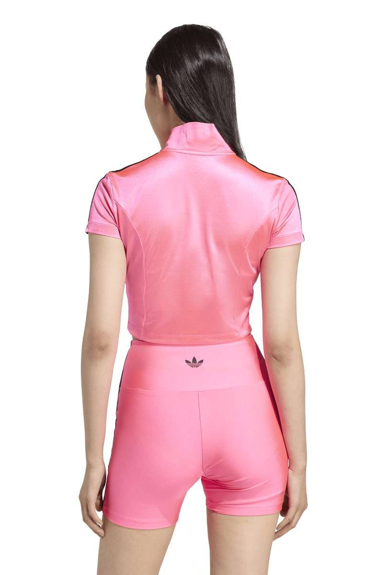 SHORTSLEEVE TRACK TOP LUCID PINK 3
