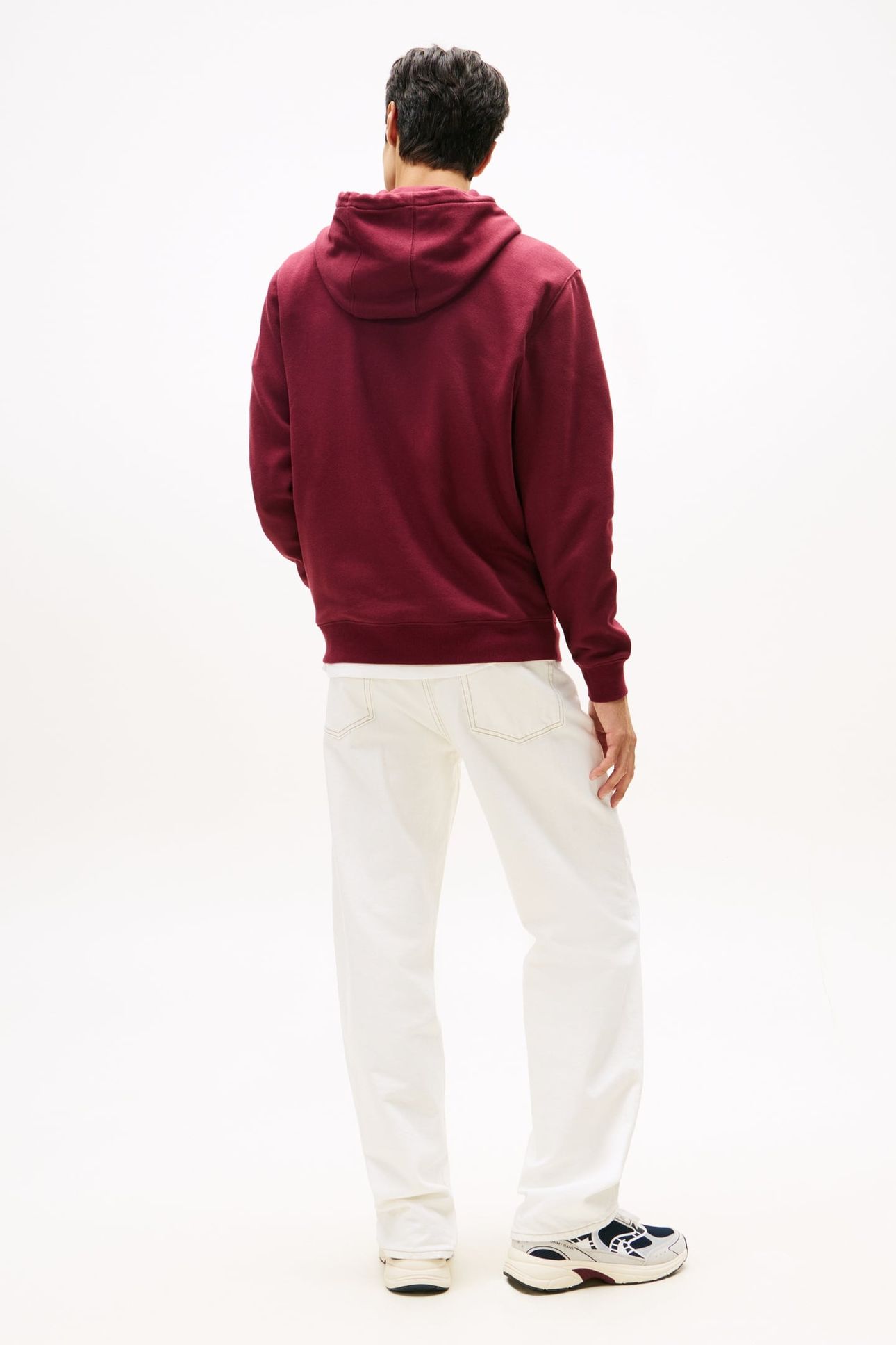 TJM REG FLAG HOODIE RED WINE 2