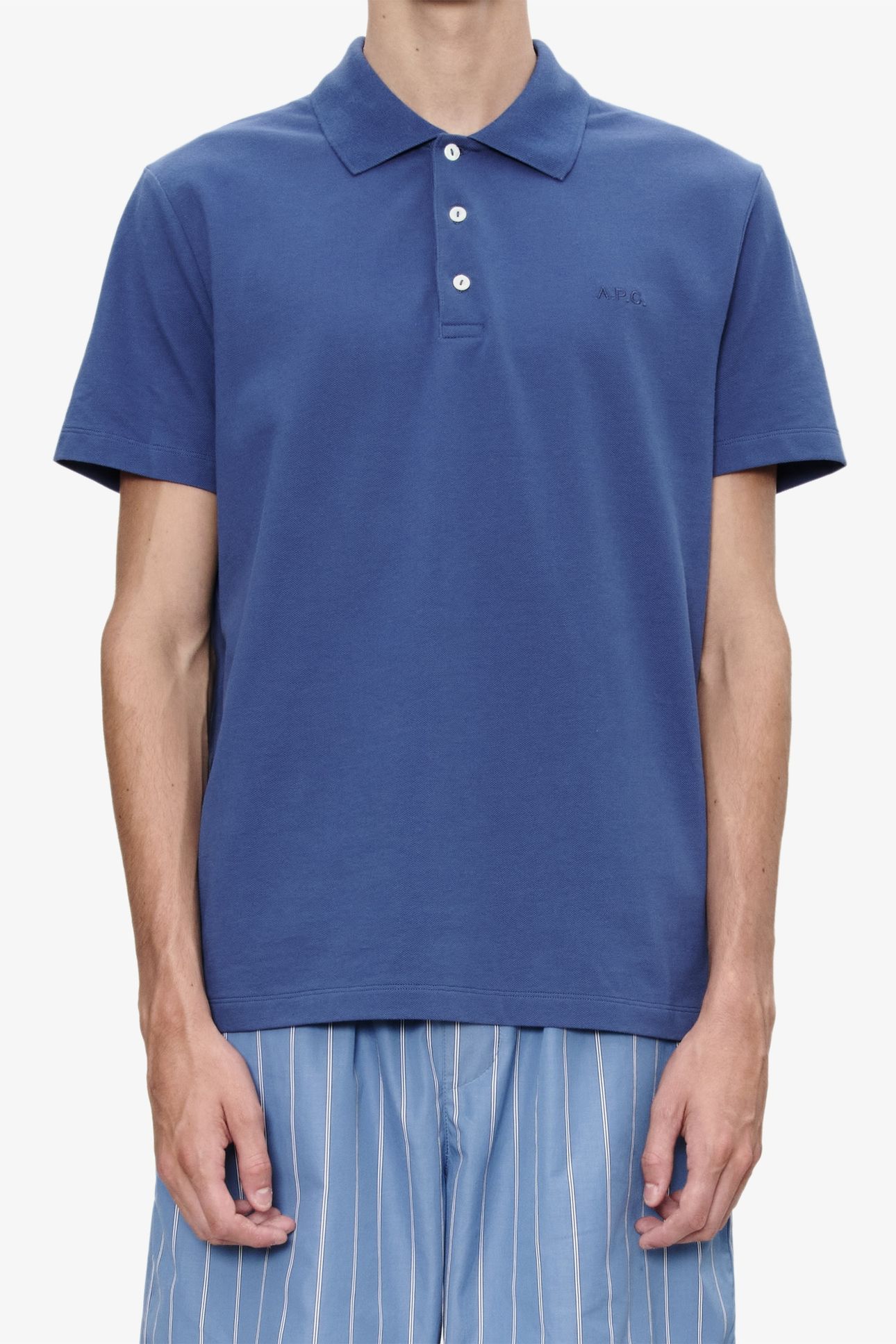 UNISEX POLO DARK BLUE/BLUE 1