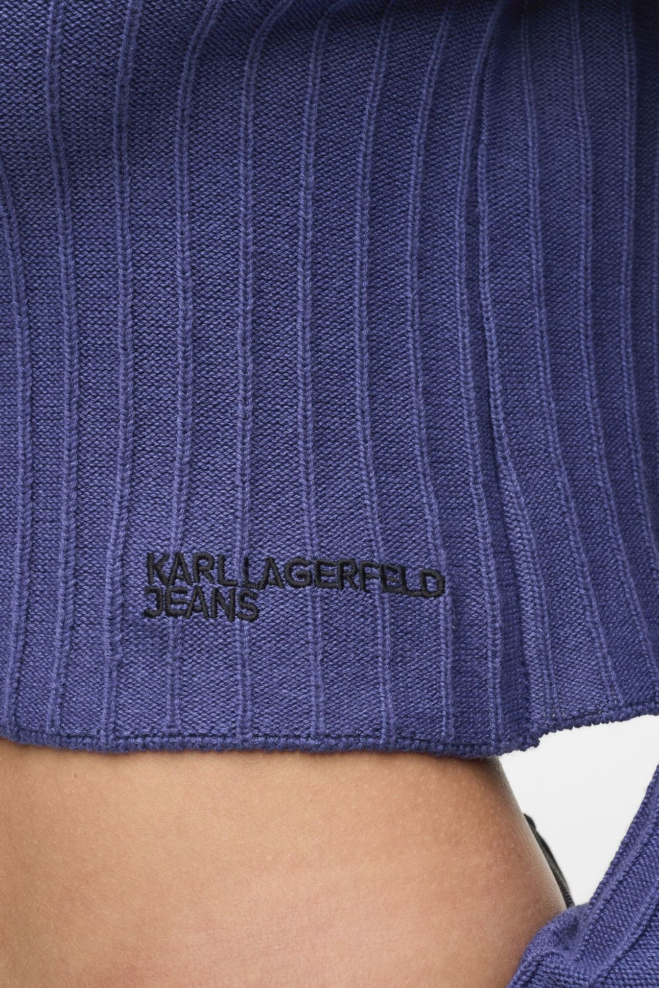 KLJ PLISSE SWEATER SKIPPER BLUE 6