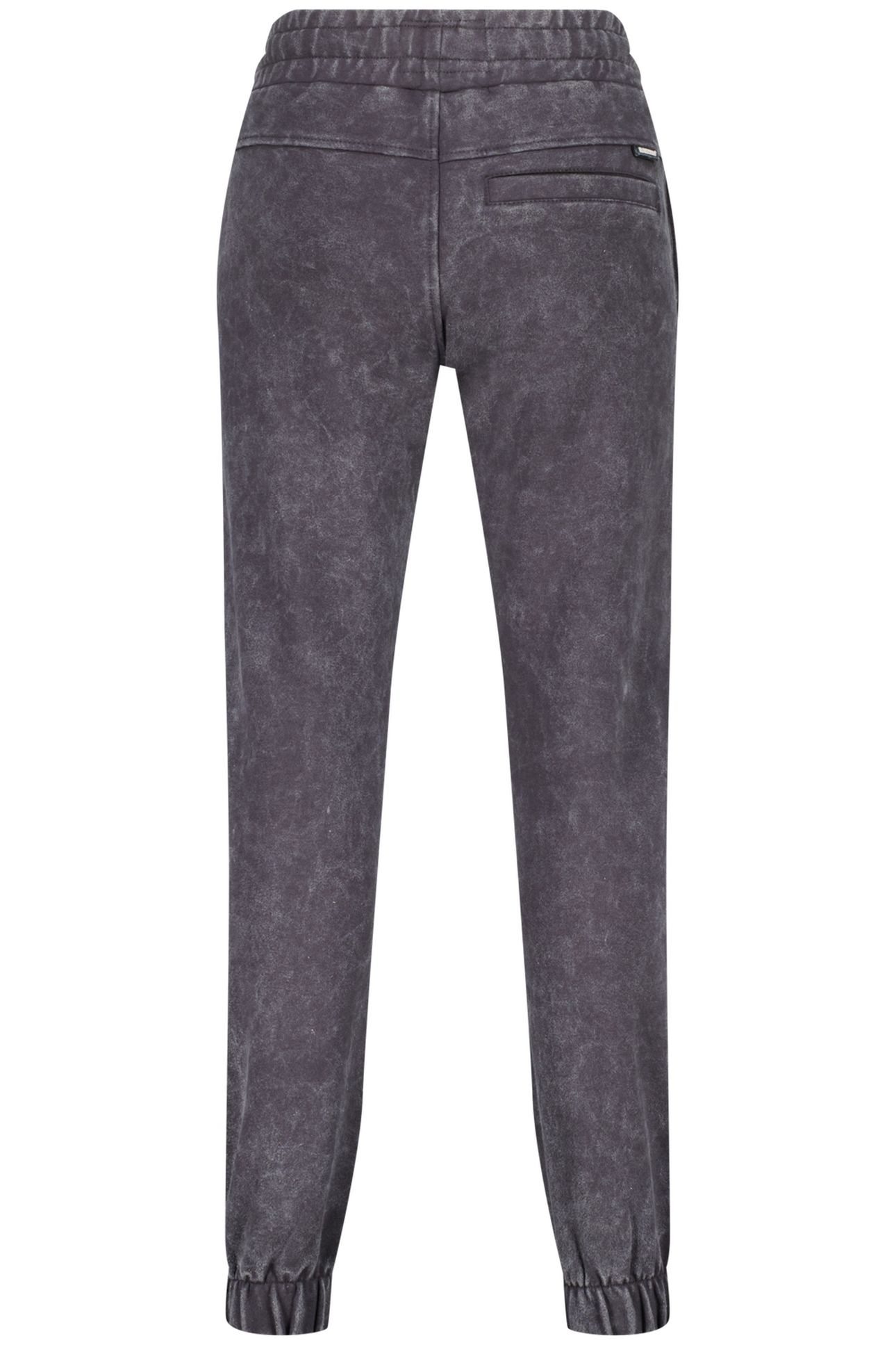 BOYS SOID PANTS GREY BLACK 3