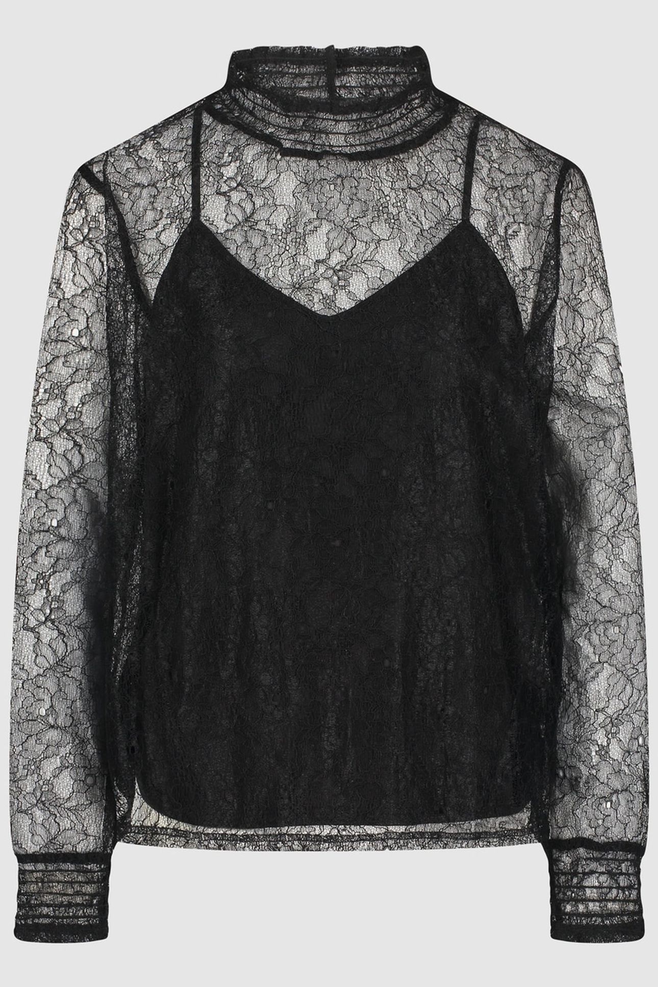 CAMILLA TOP REAL BLACK 1