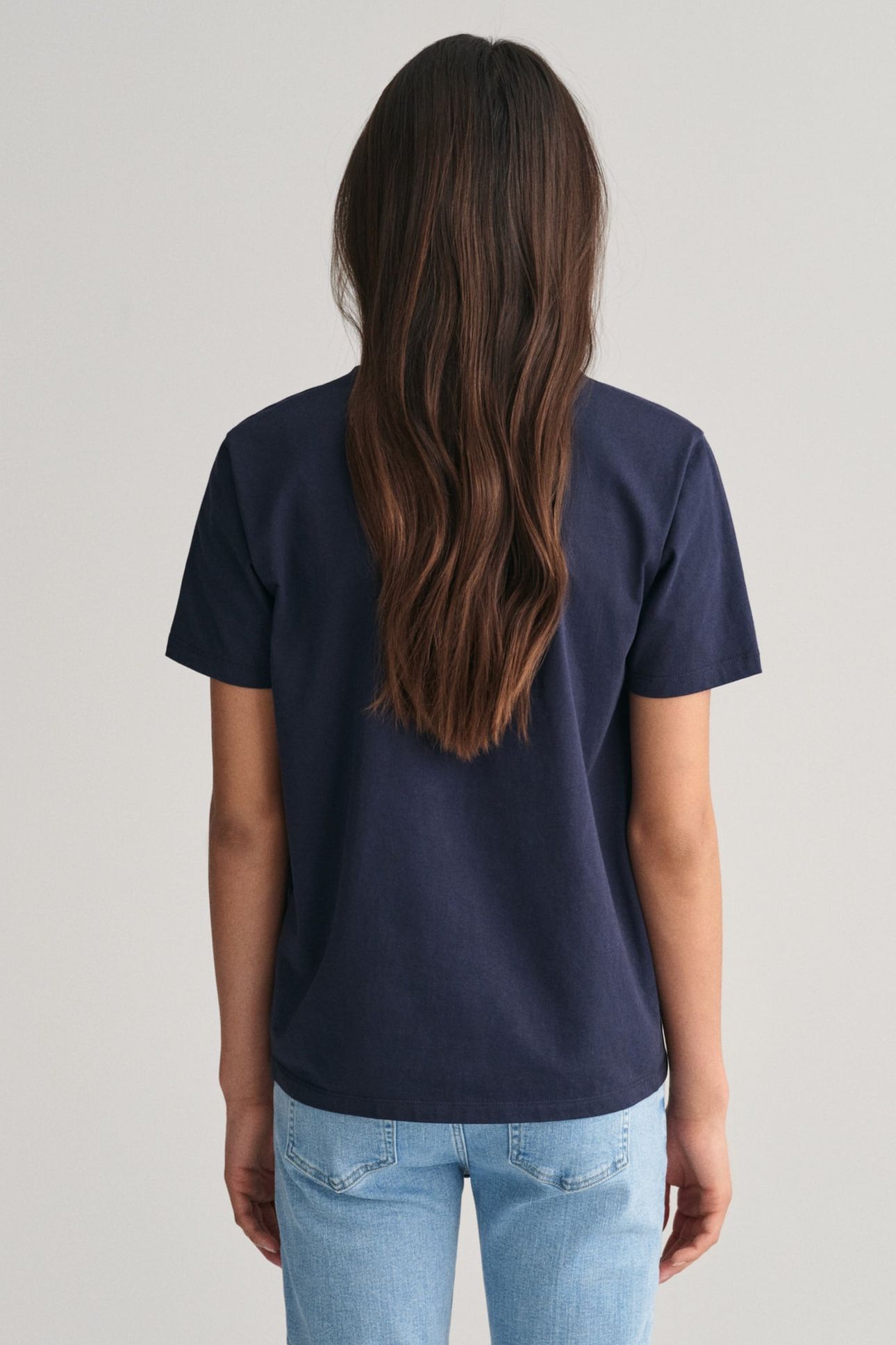 TEEN UNISEX SHIELD SS T-SHIRT EVENING BLUE 2