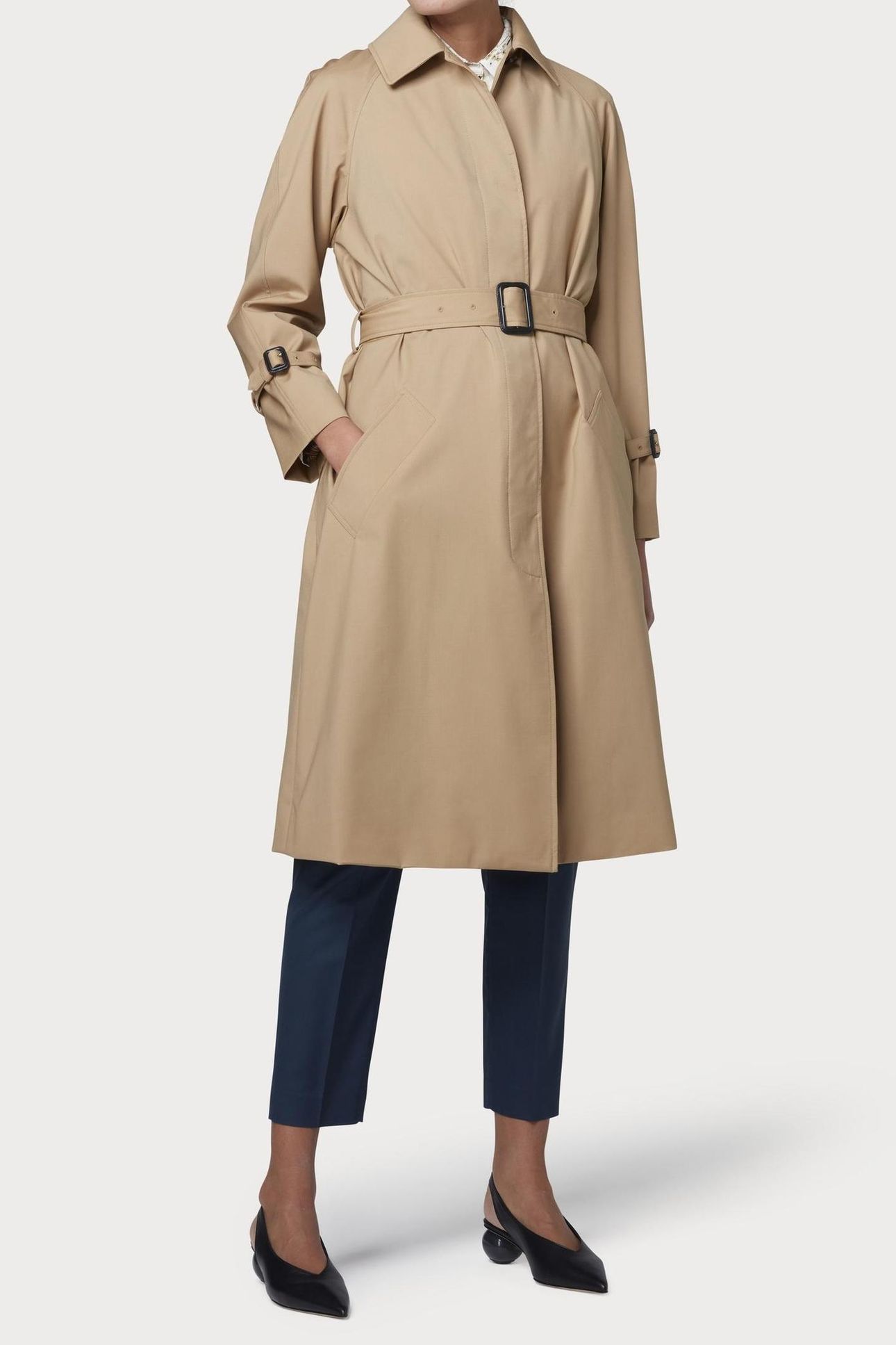 WOMENS COAT LIGHT BEIGE 1