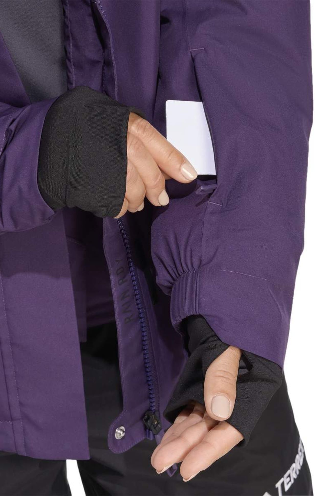 W MT 2L INS JACKET AURORA PLUM 7