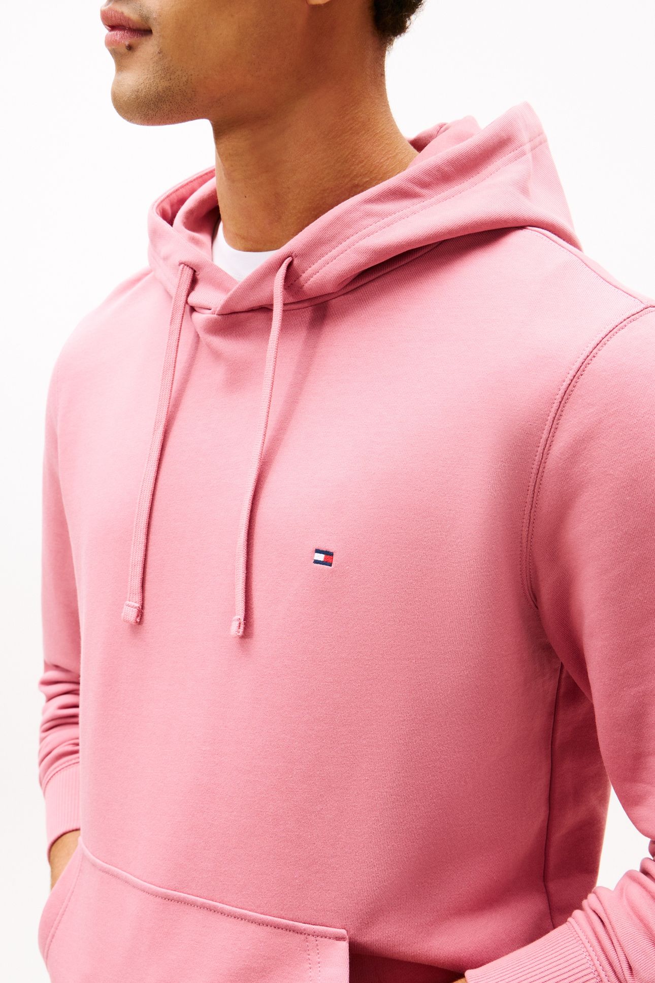 ESSENTIAL TERRY HOODIE CAMELLIA BLUSH 5