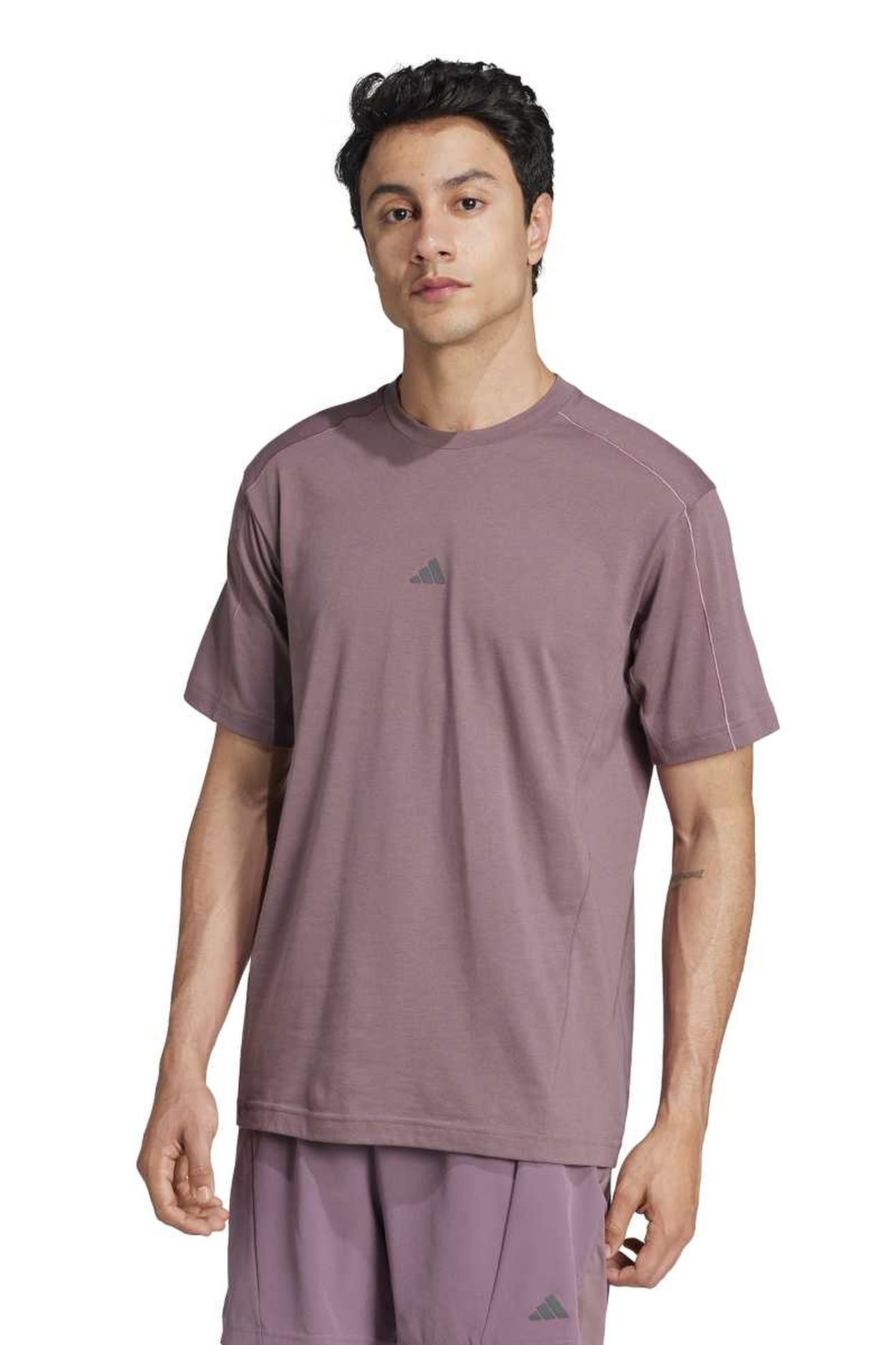 UNISEX YOGA TEE SHADOW FIG 1