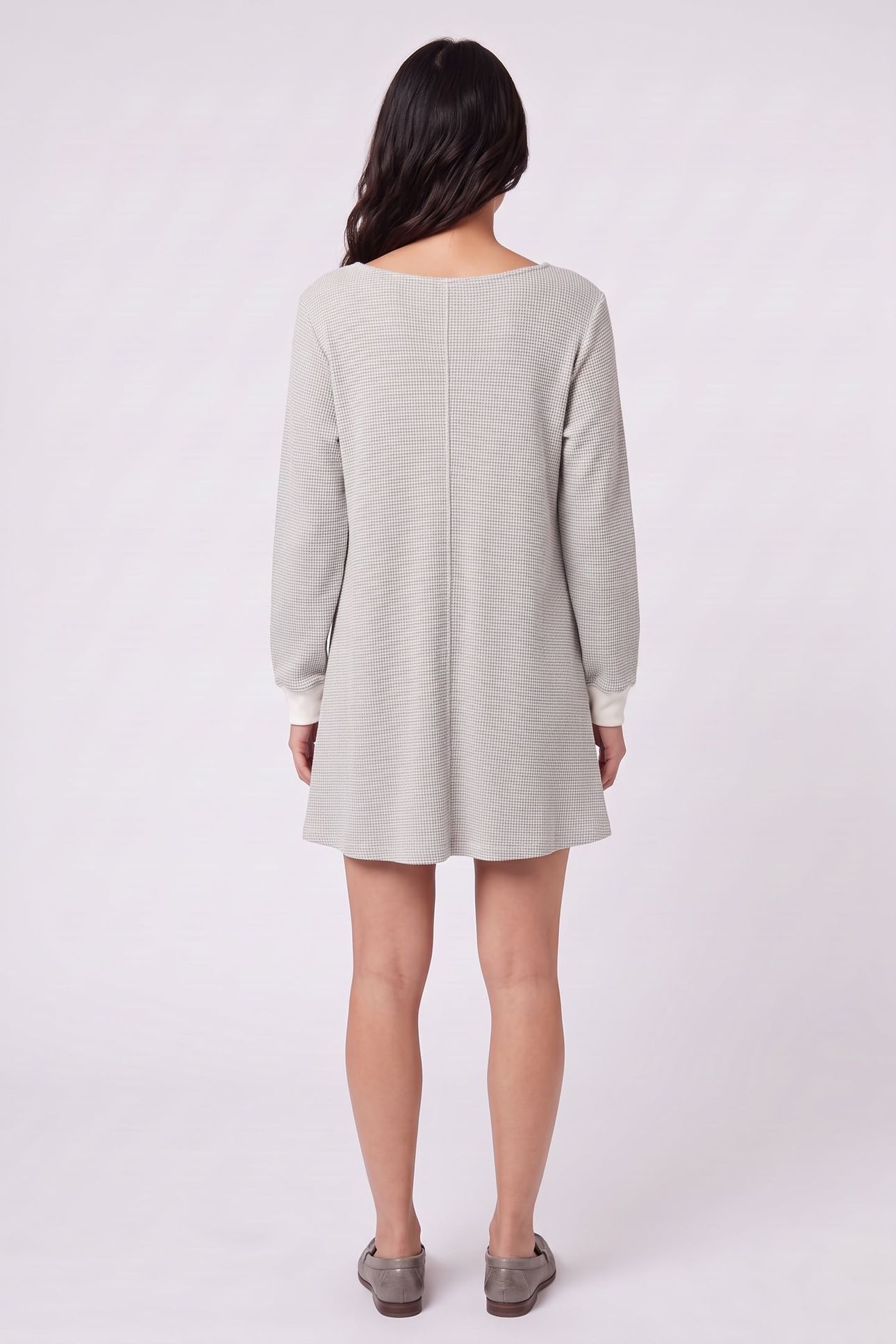 GYKOTOWN DRESS CARREAUX GRIS 4